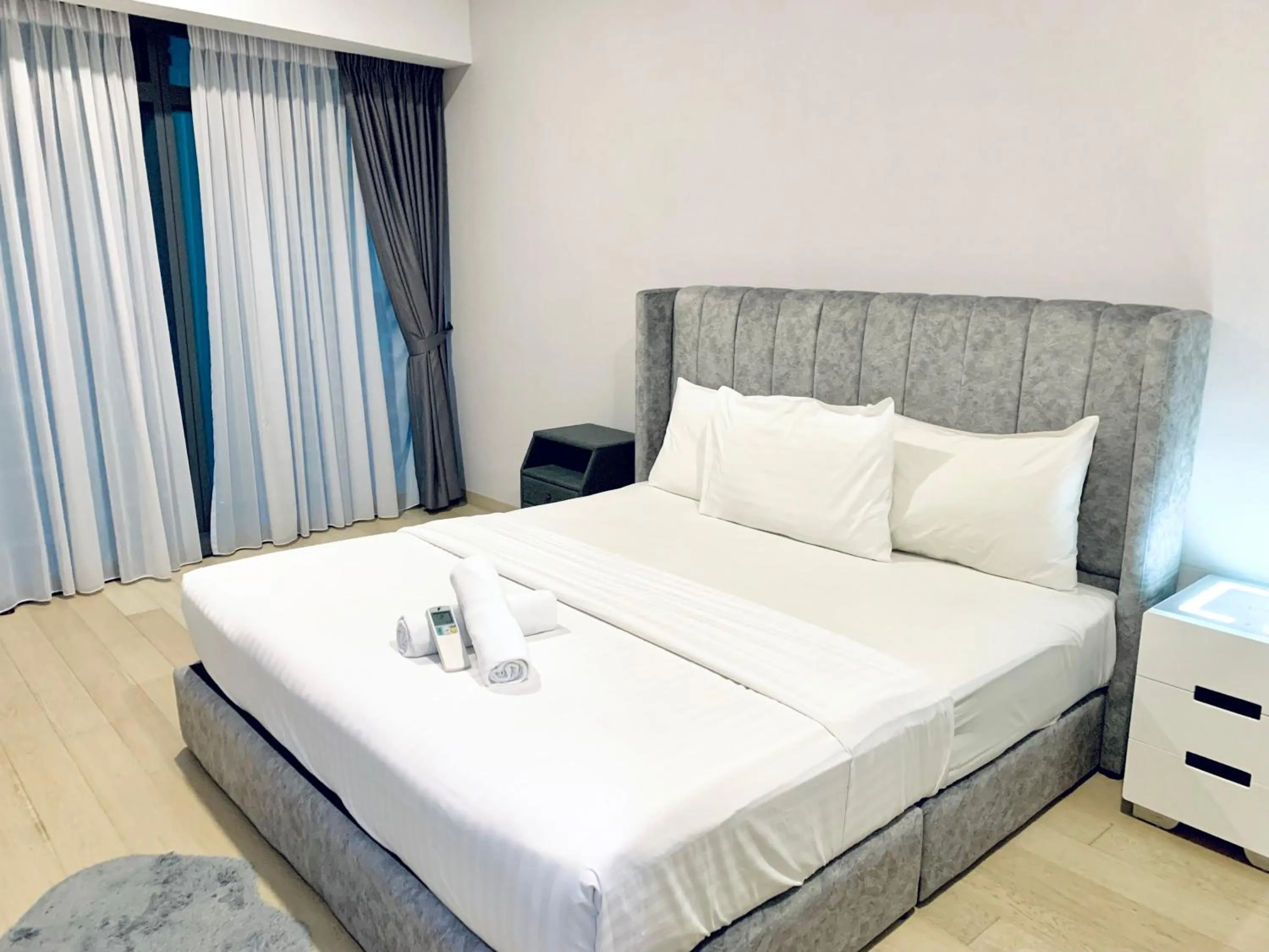 Bed in Eaton Residences By Luna