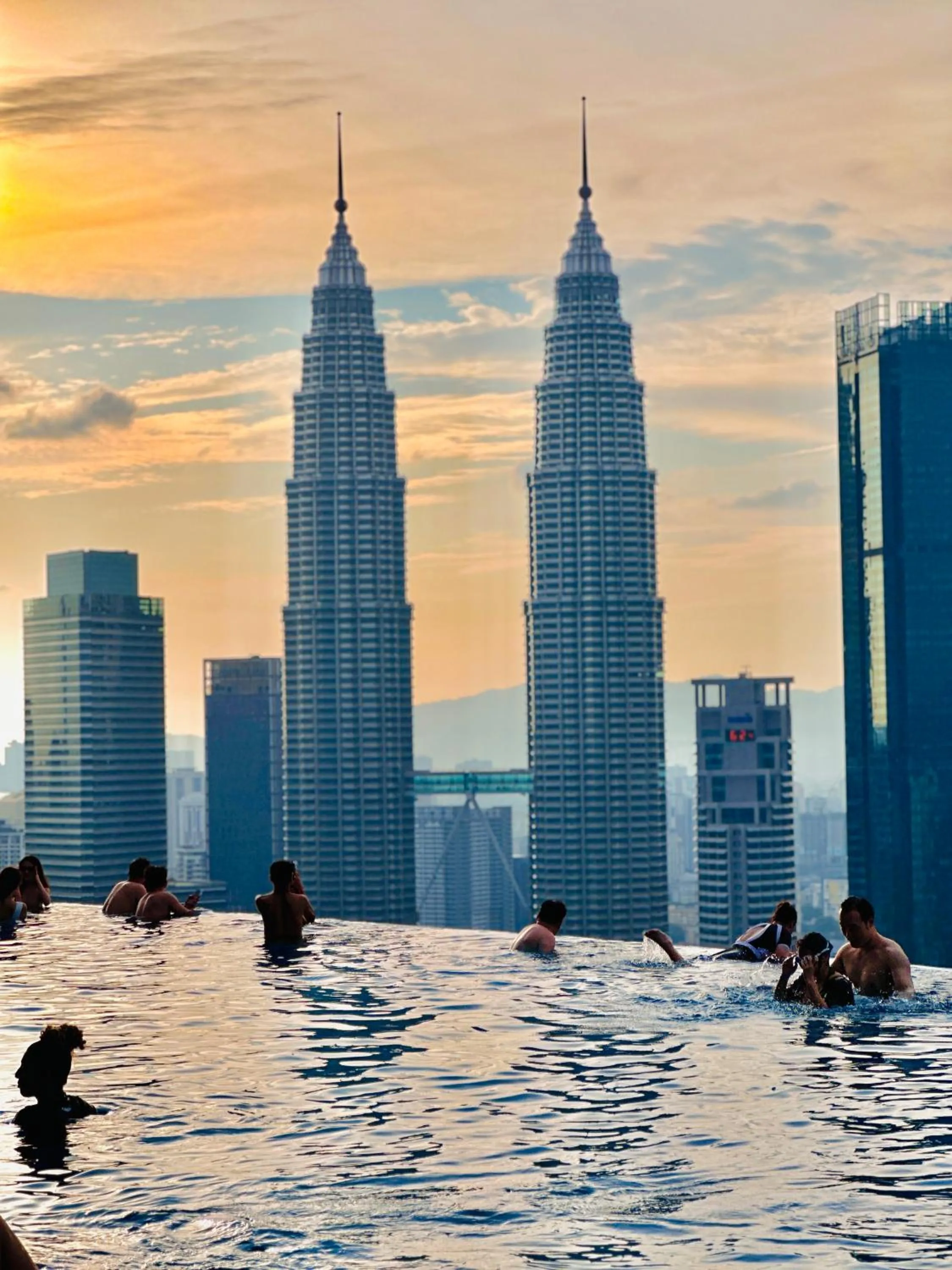 City view in Eaton Residences By Luna