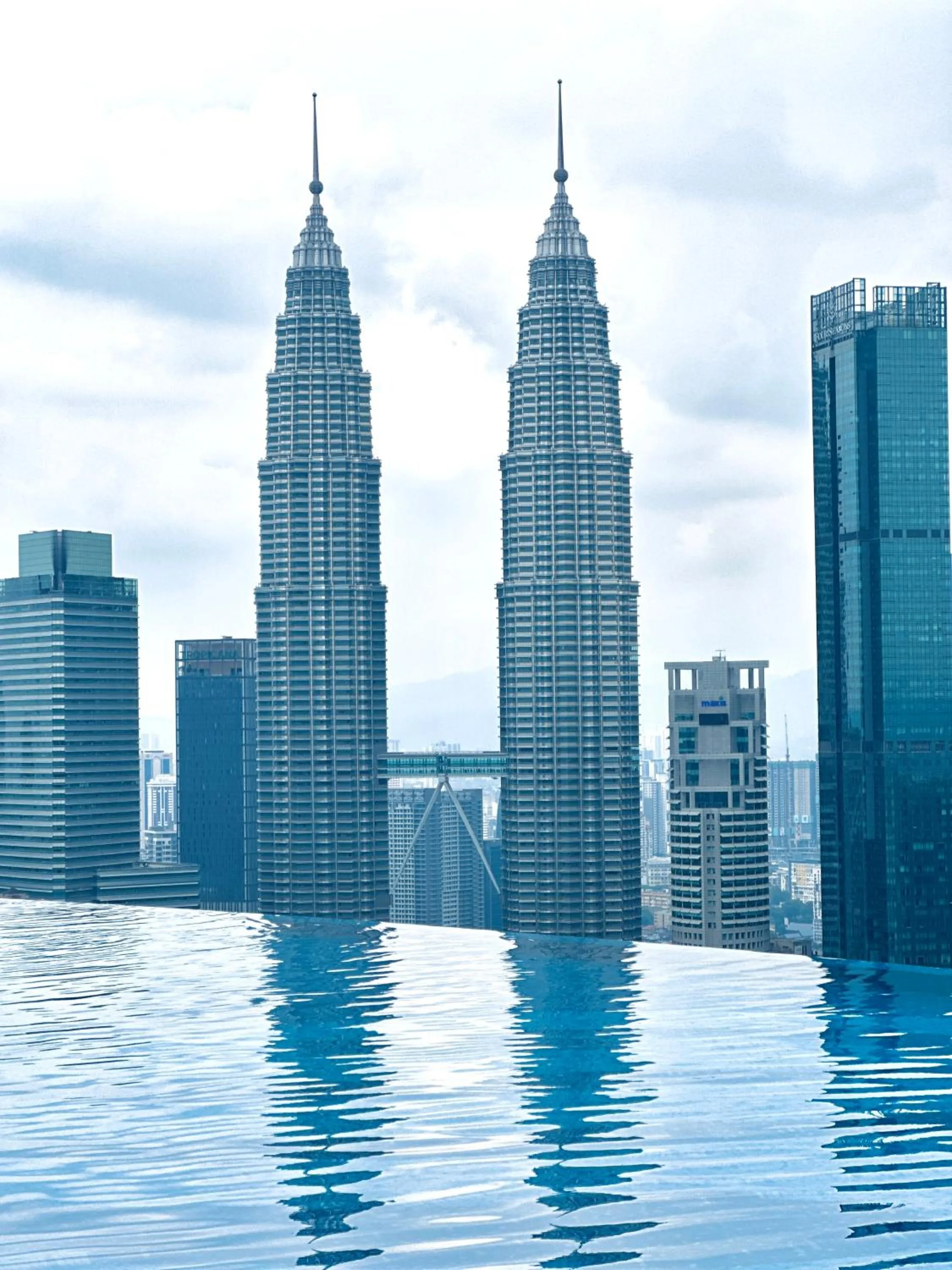 City view in Eaton Residences By Luna