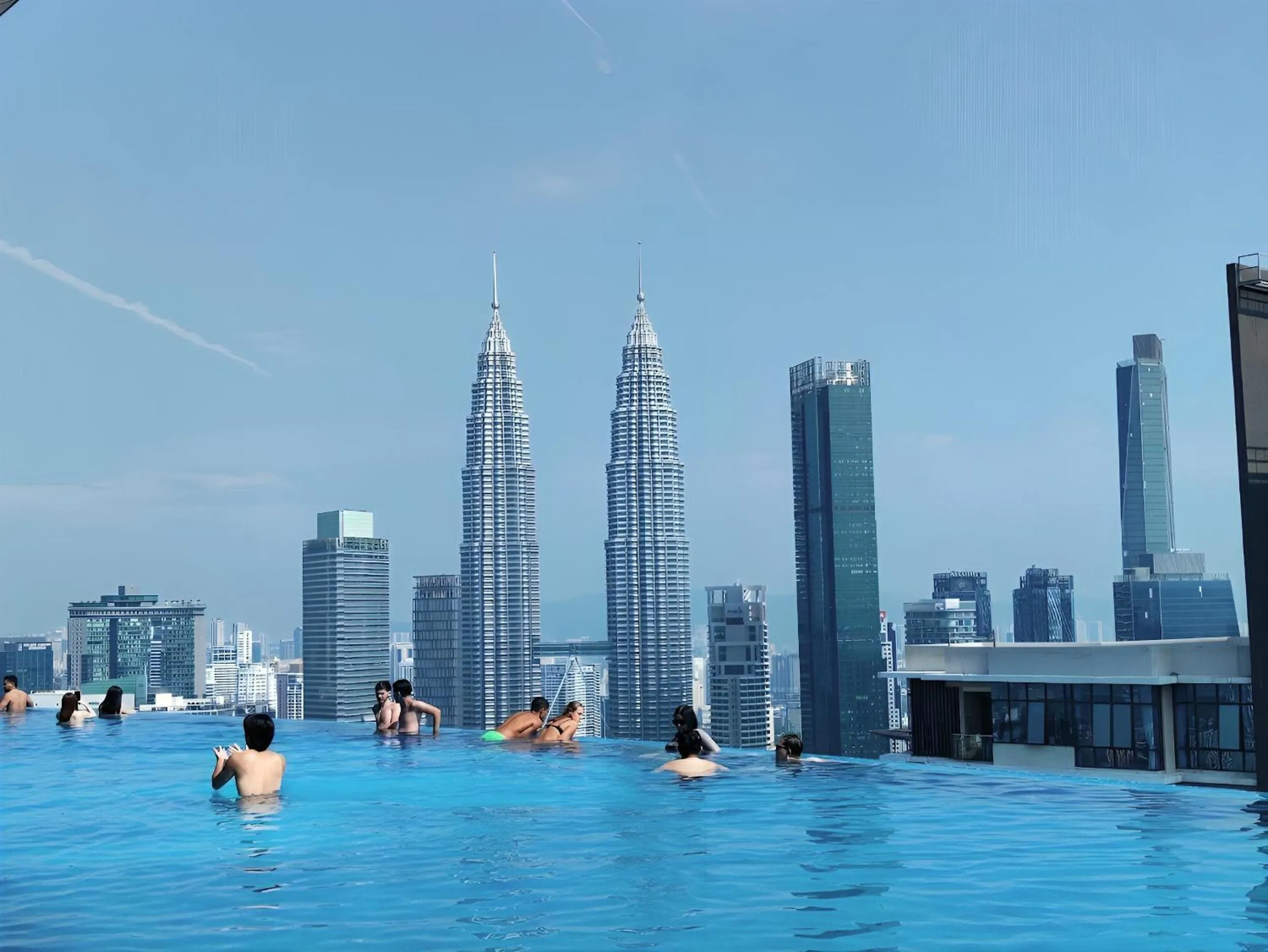 City view in Eaton Residences By Luna