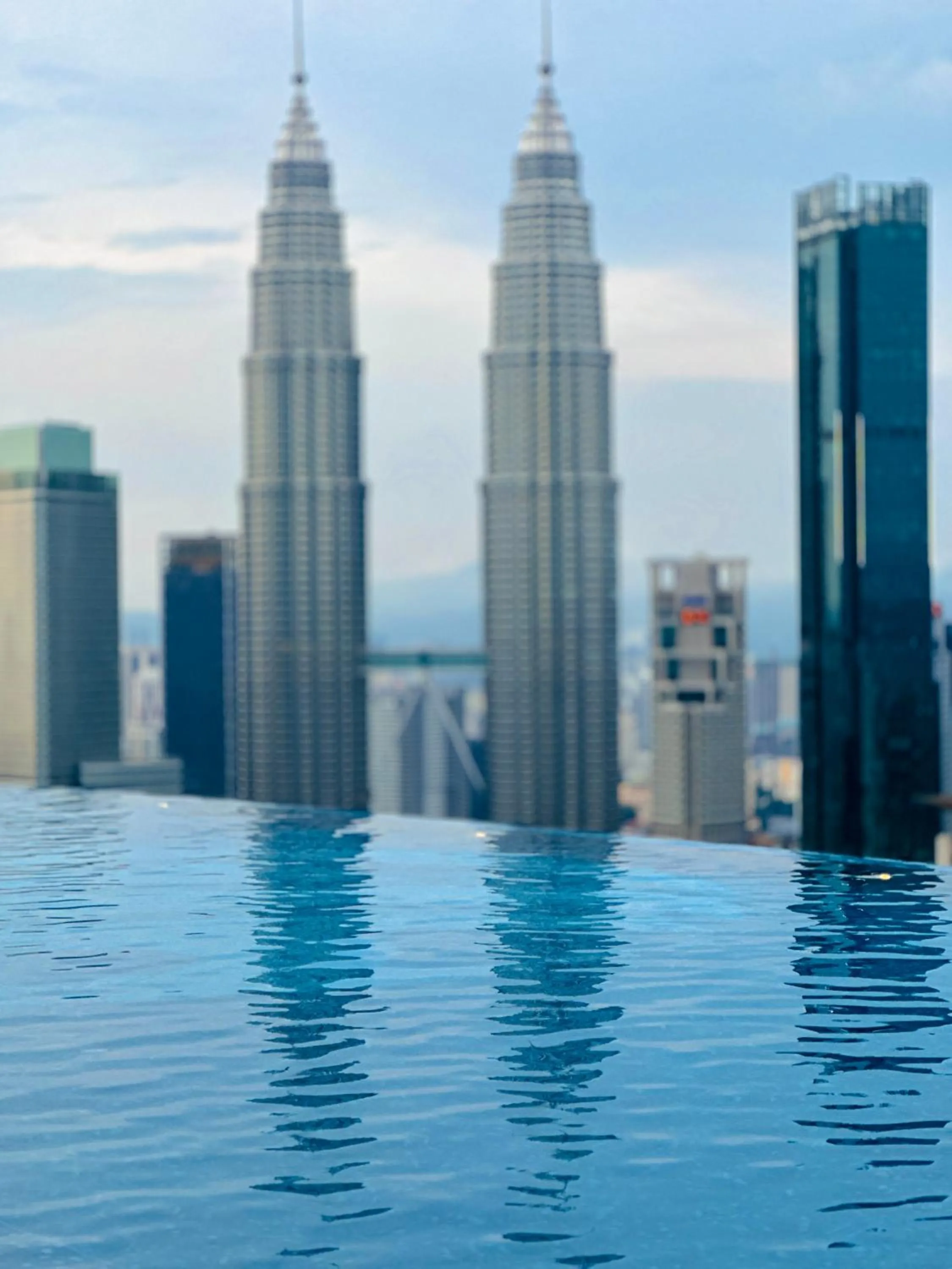 City view in Eaton Residences By Luna