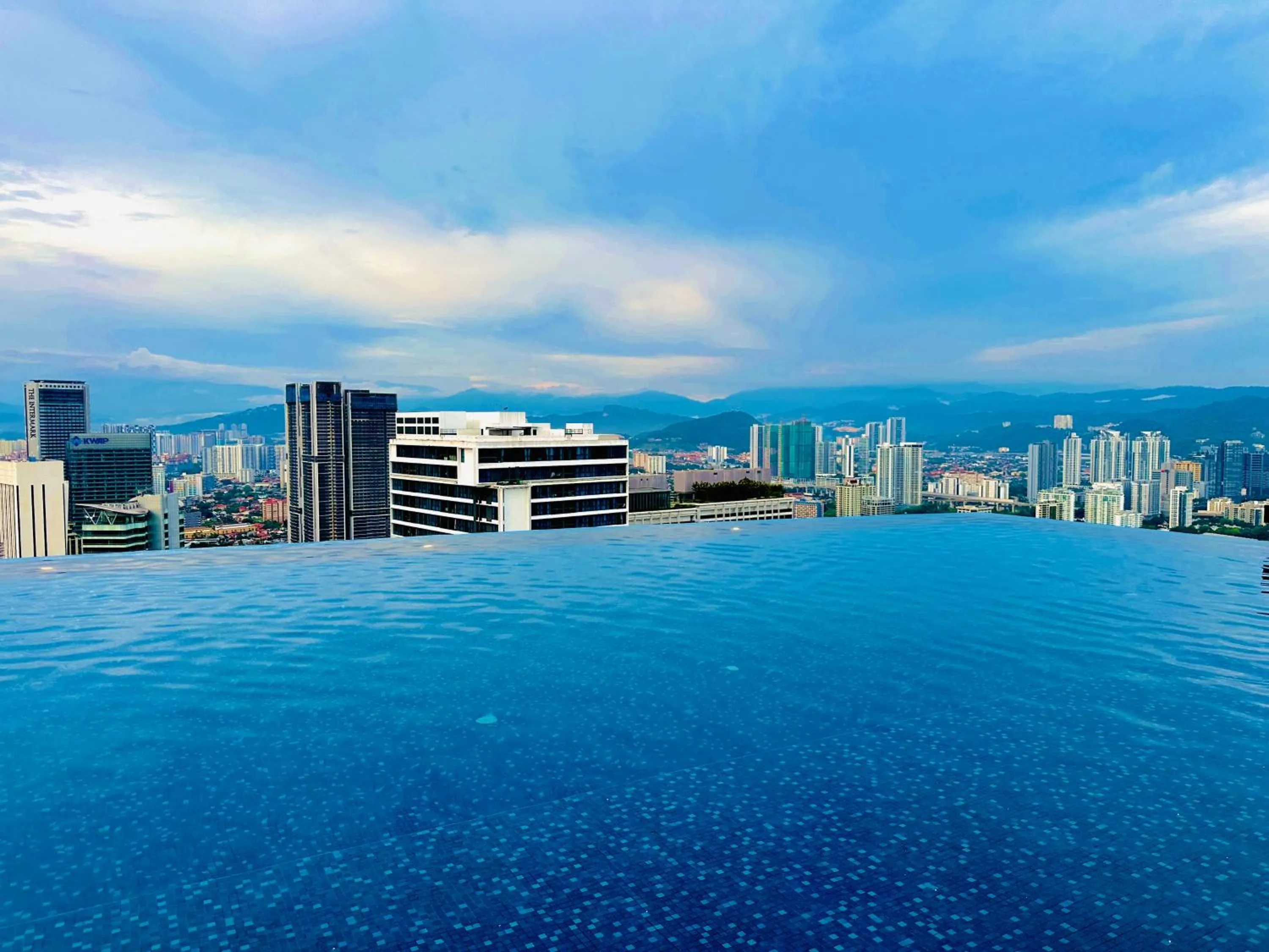 City view in Eaton Residences By Luna