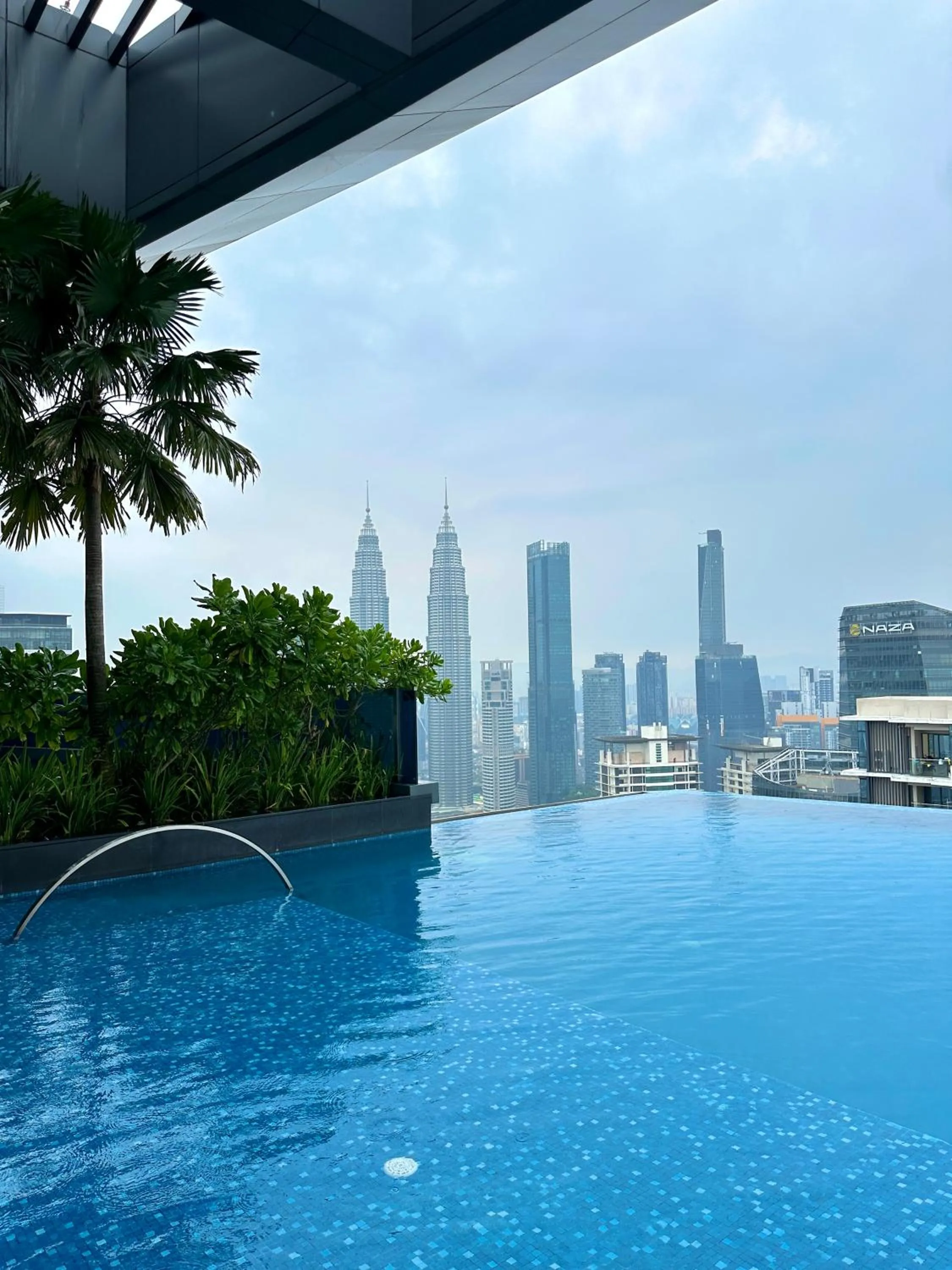 City view in Eaton Residences By Luna