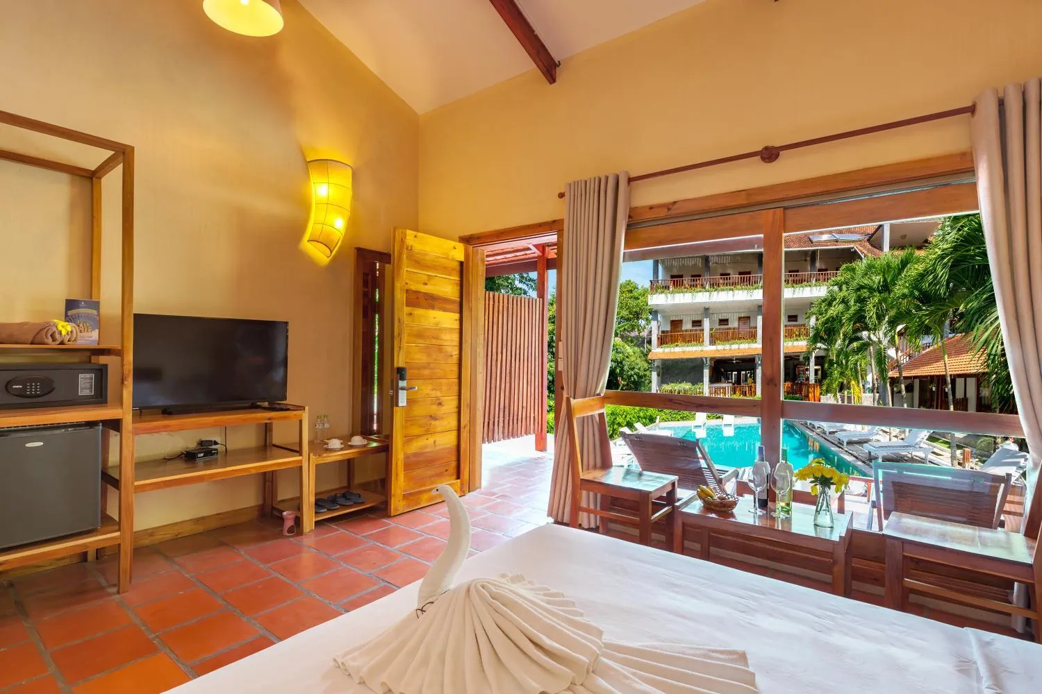 Bed in Bauhinia Resort & Spa Phu Quoc