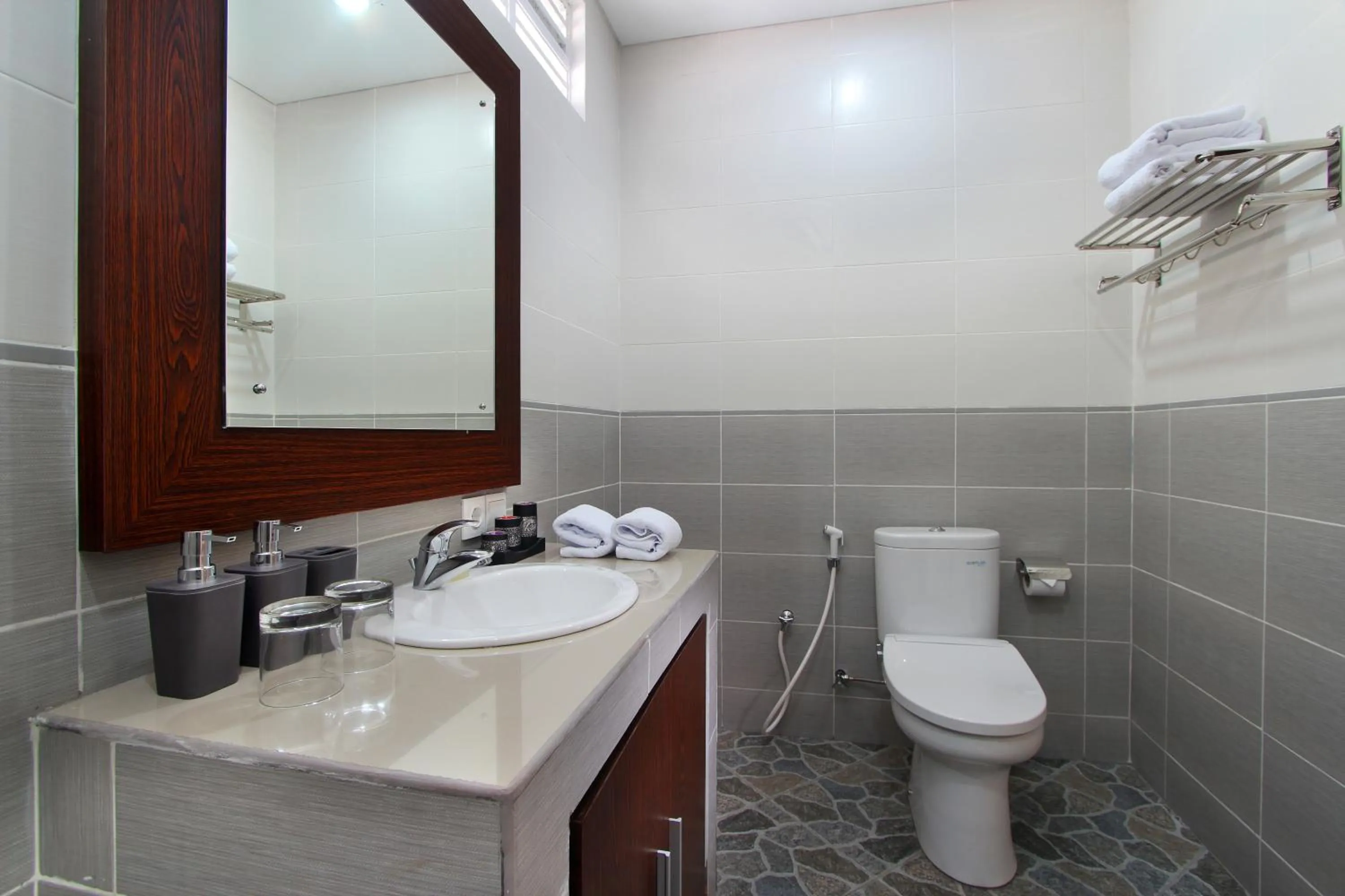 Bathroom in Lotus Tirta Seminyak