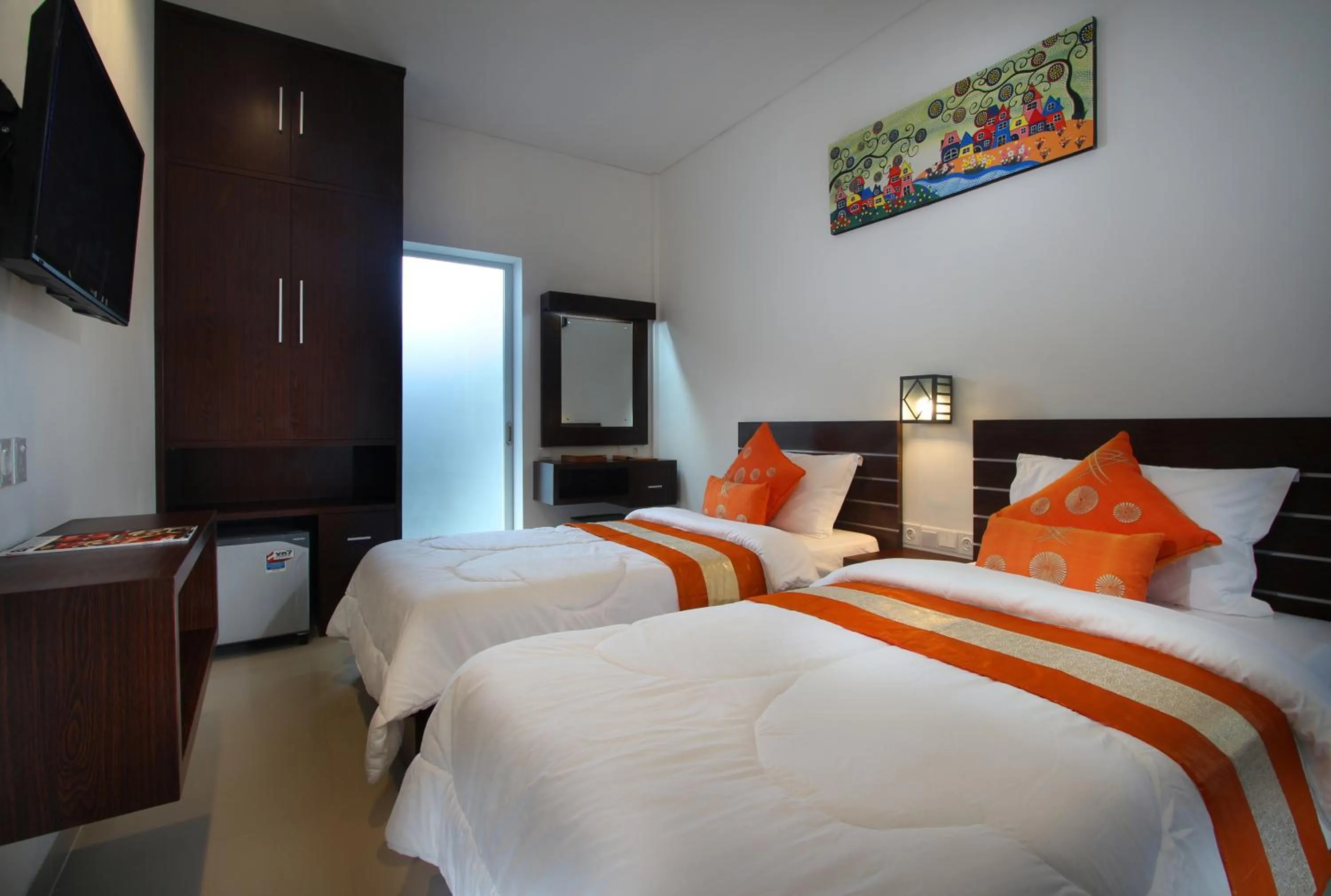 Bedroom, Bed in Lotus Tirta Seminyak