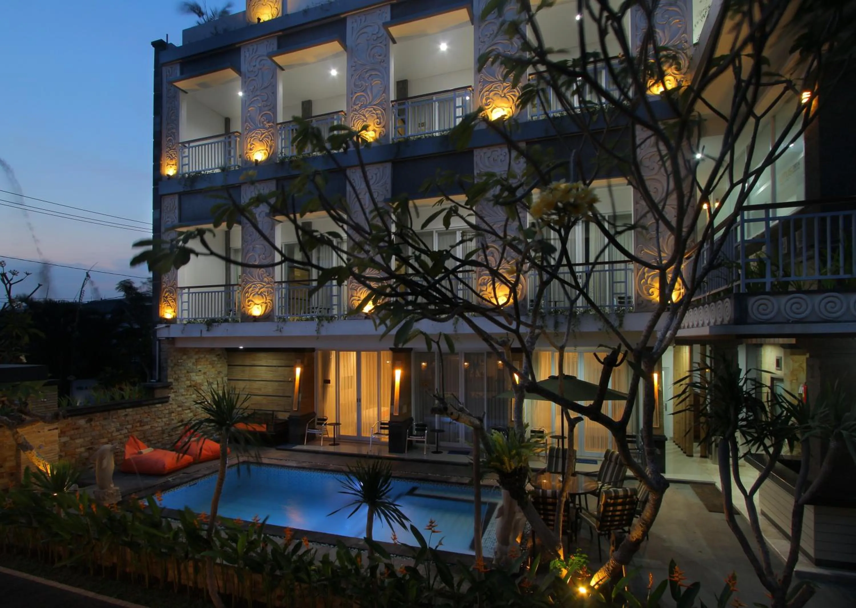 Balcony/Terrace in Lotus Tirta Seminyak