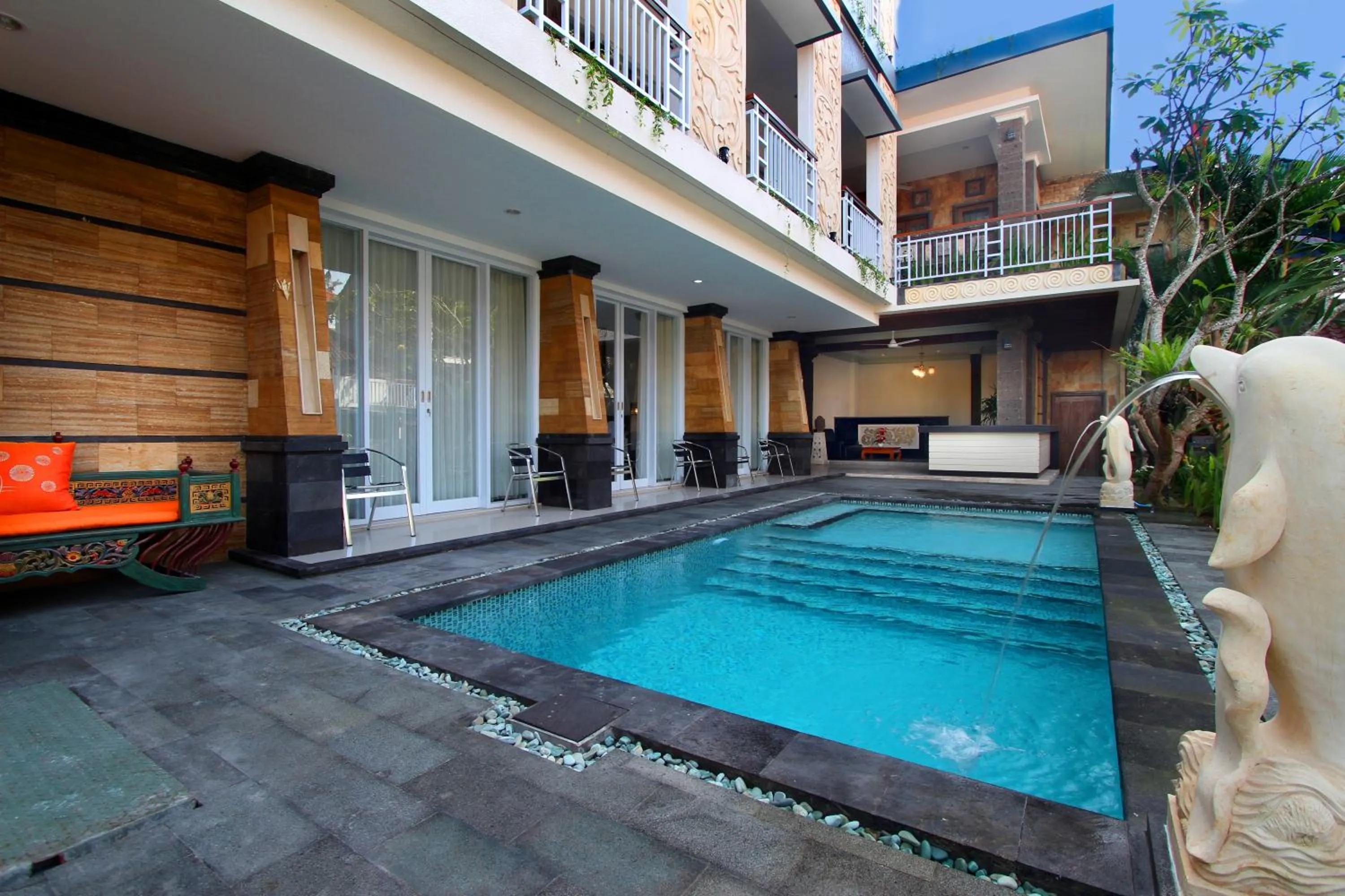 Swimming pool in Lotus Tirta Seminyak