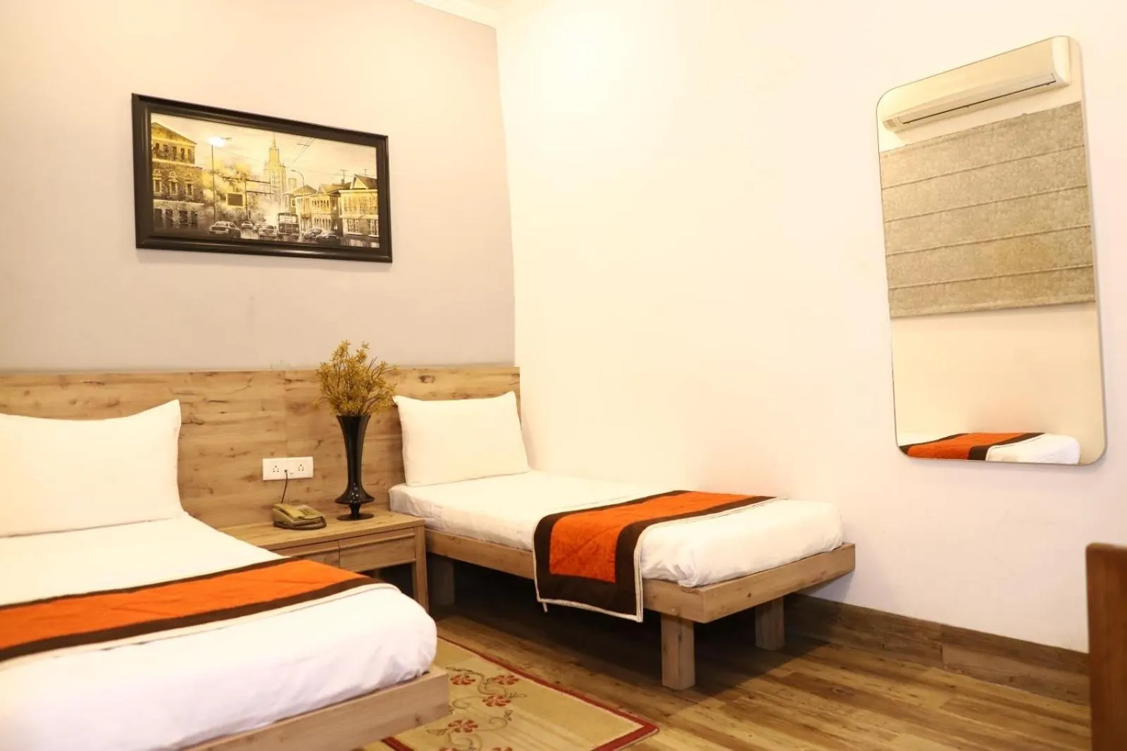 Bed in Airport Hotel