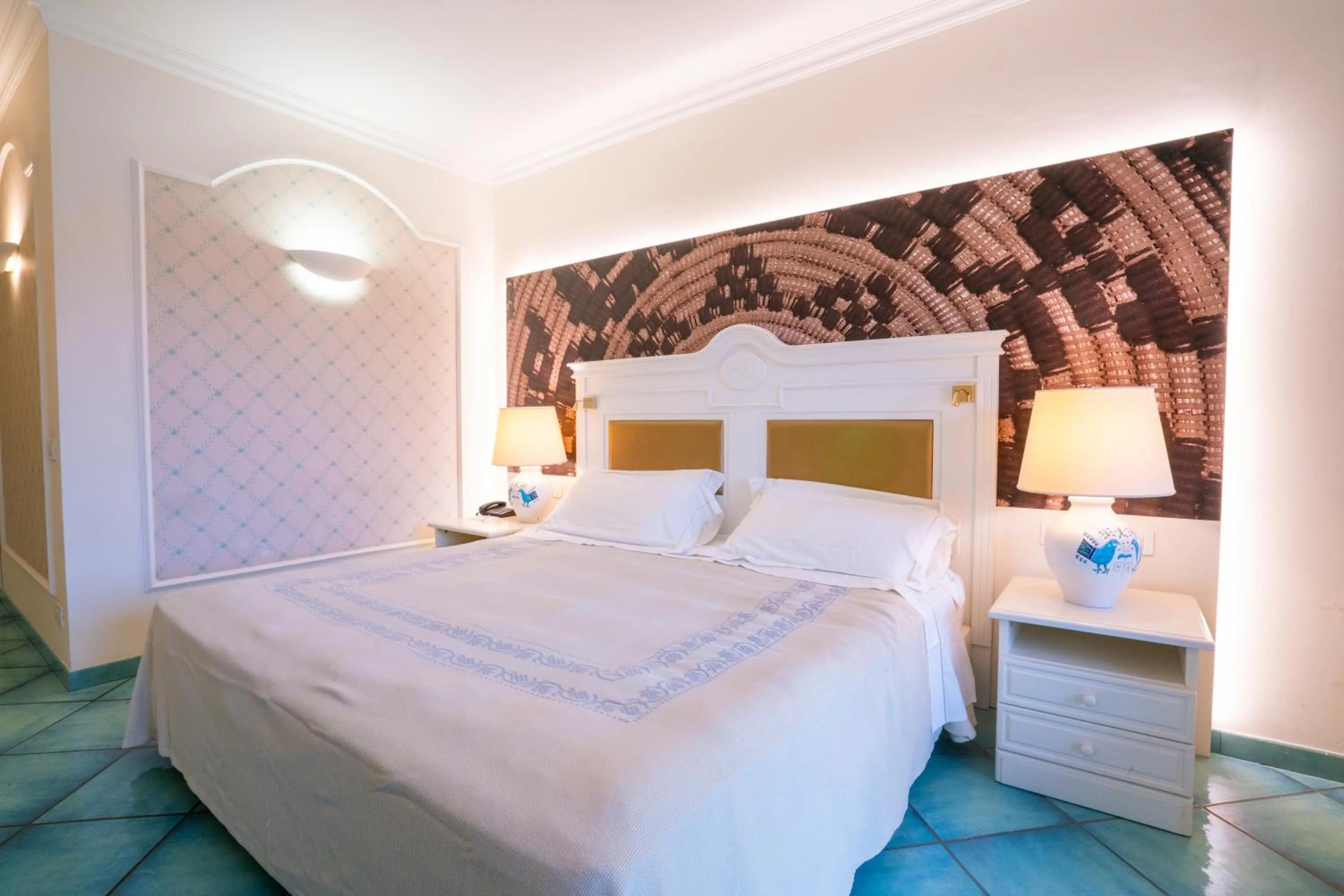 Bed in Hotel Santa Gilla