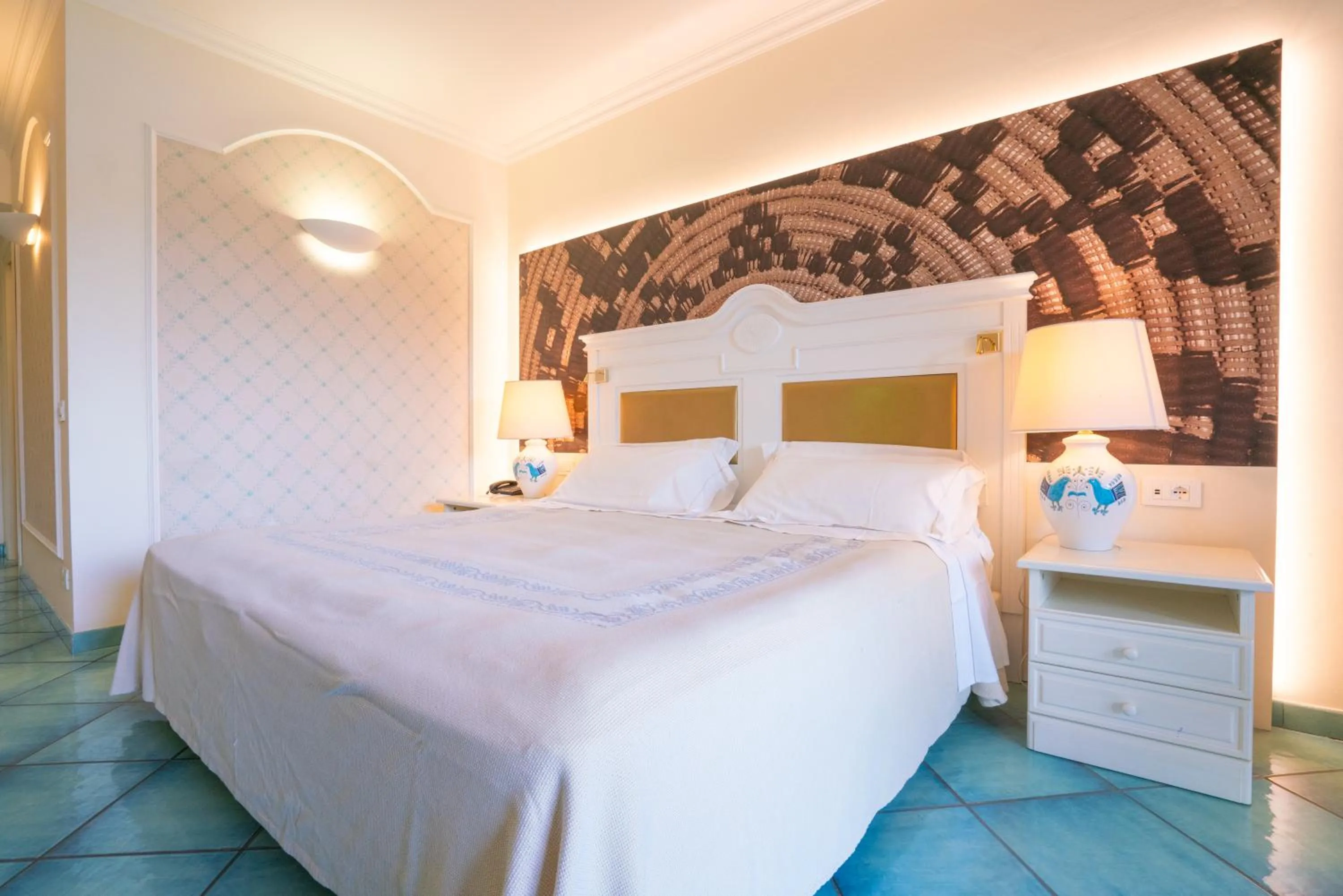 Bed in Hotel Santa Gilla