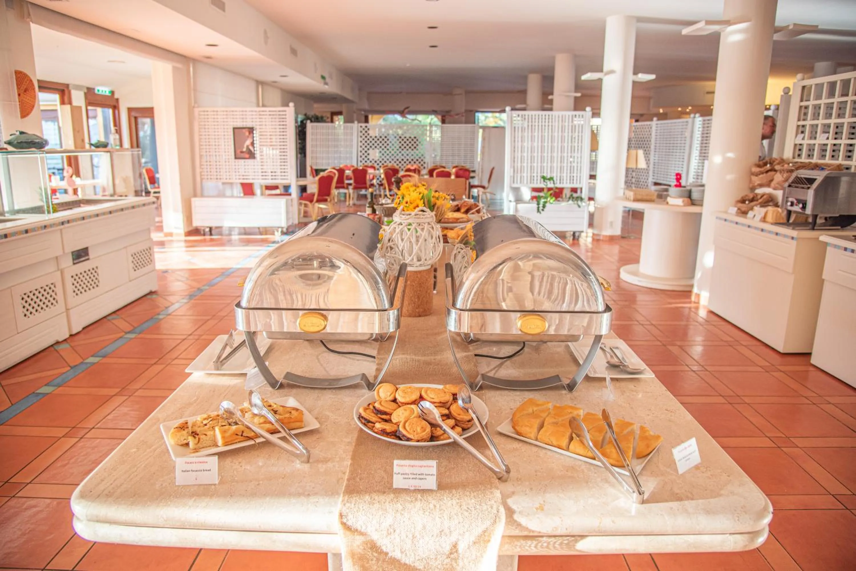 Breakfast in Hotel Santa Gilla