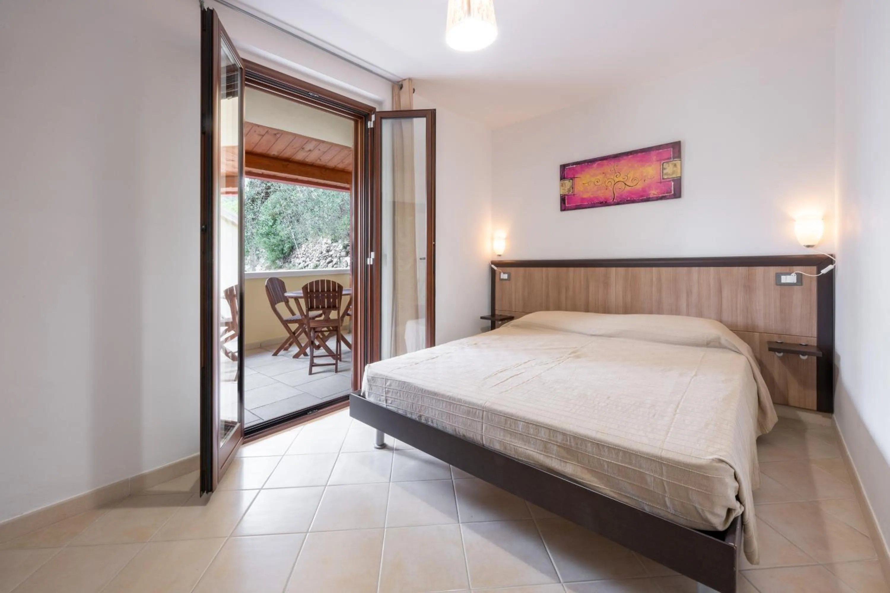 Bed in Villa La Vigna