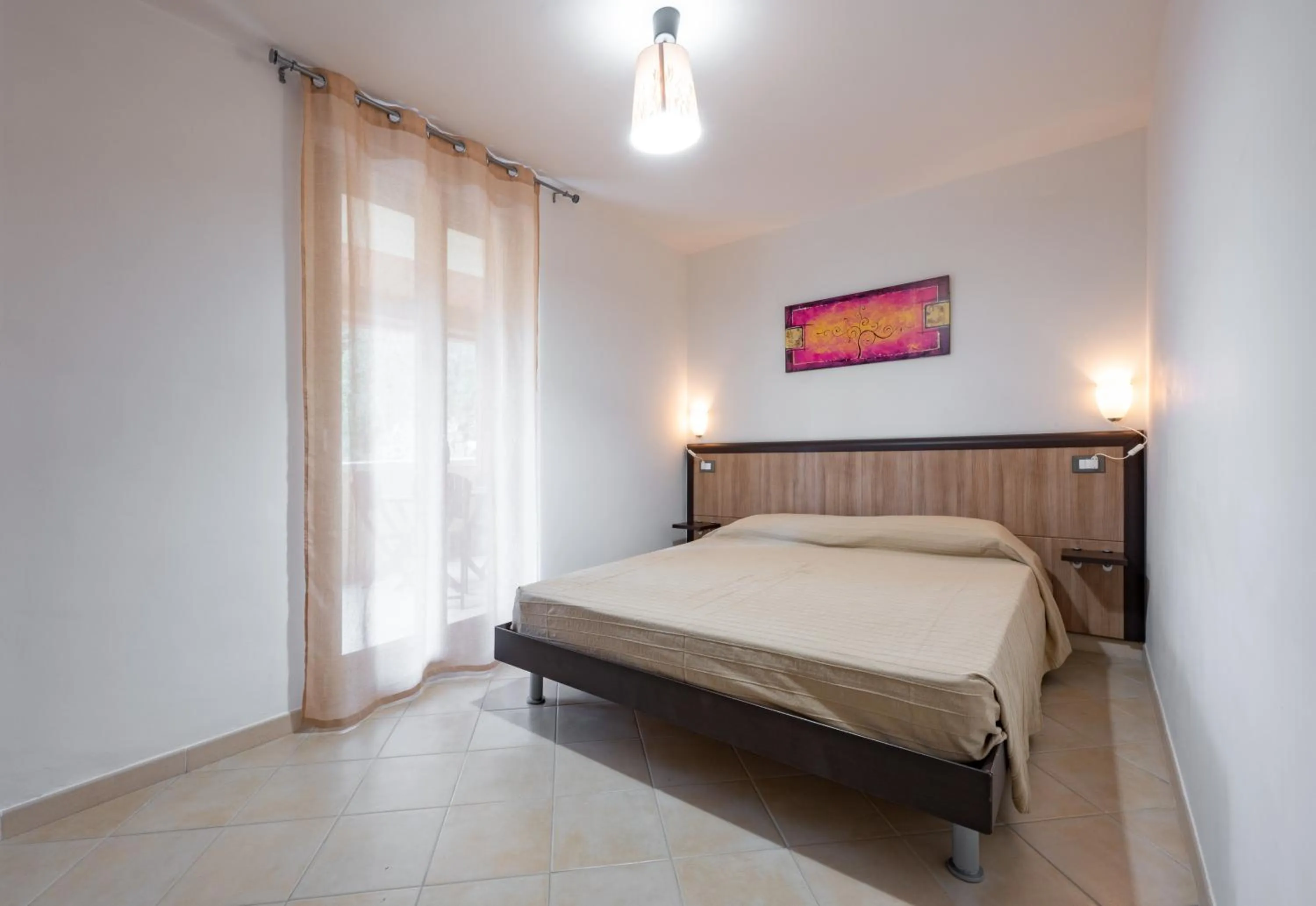 Bed in Villa La Vigna