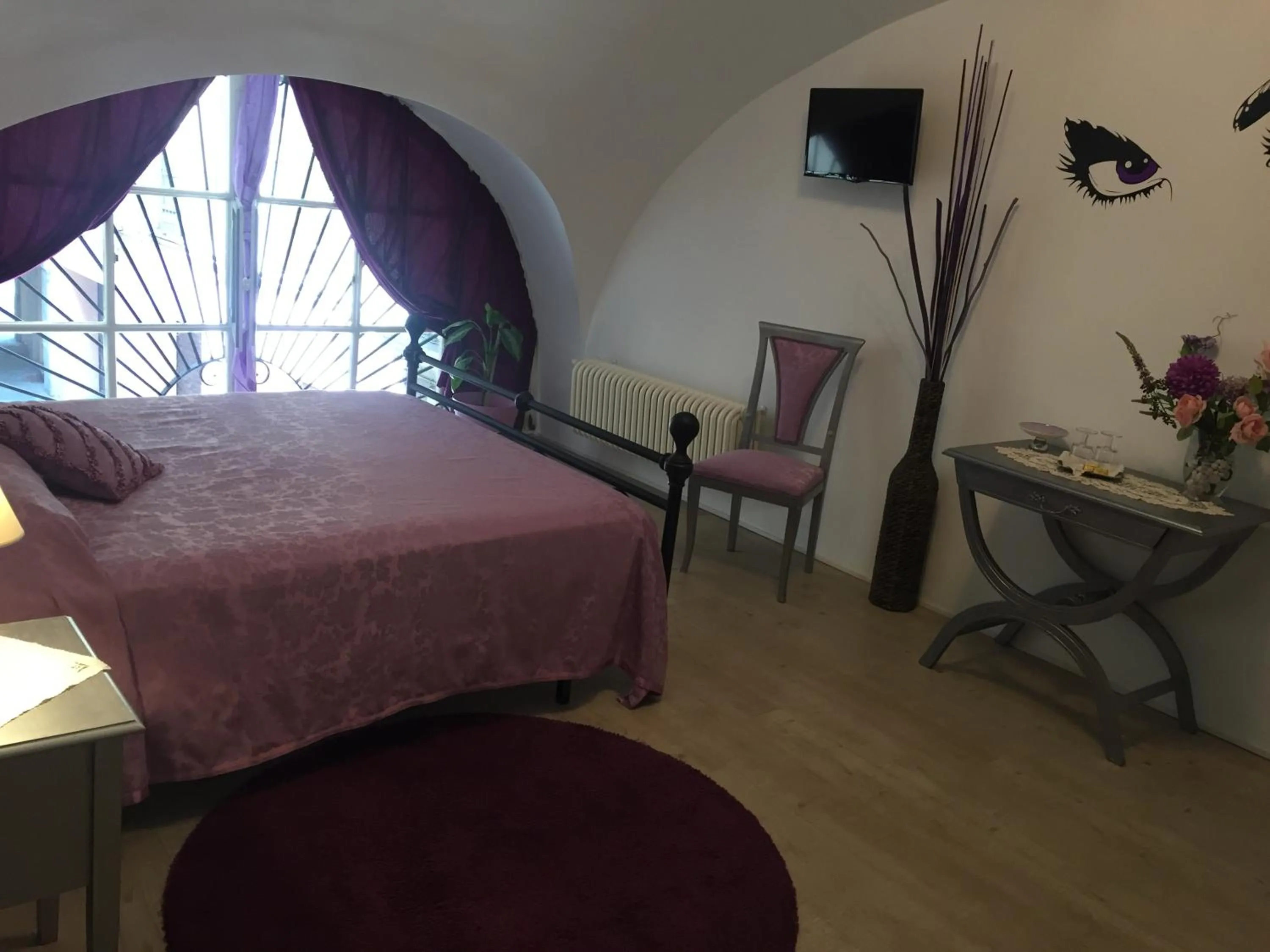 Bed in B&B Torino Très Chic