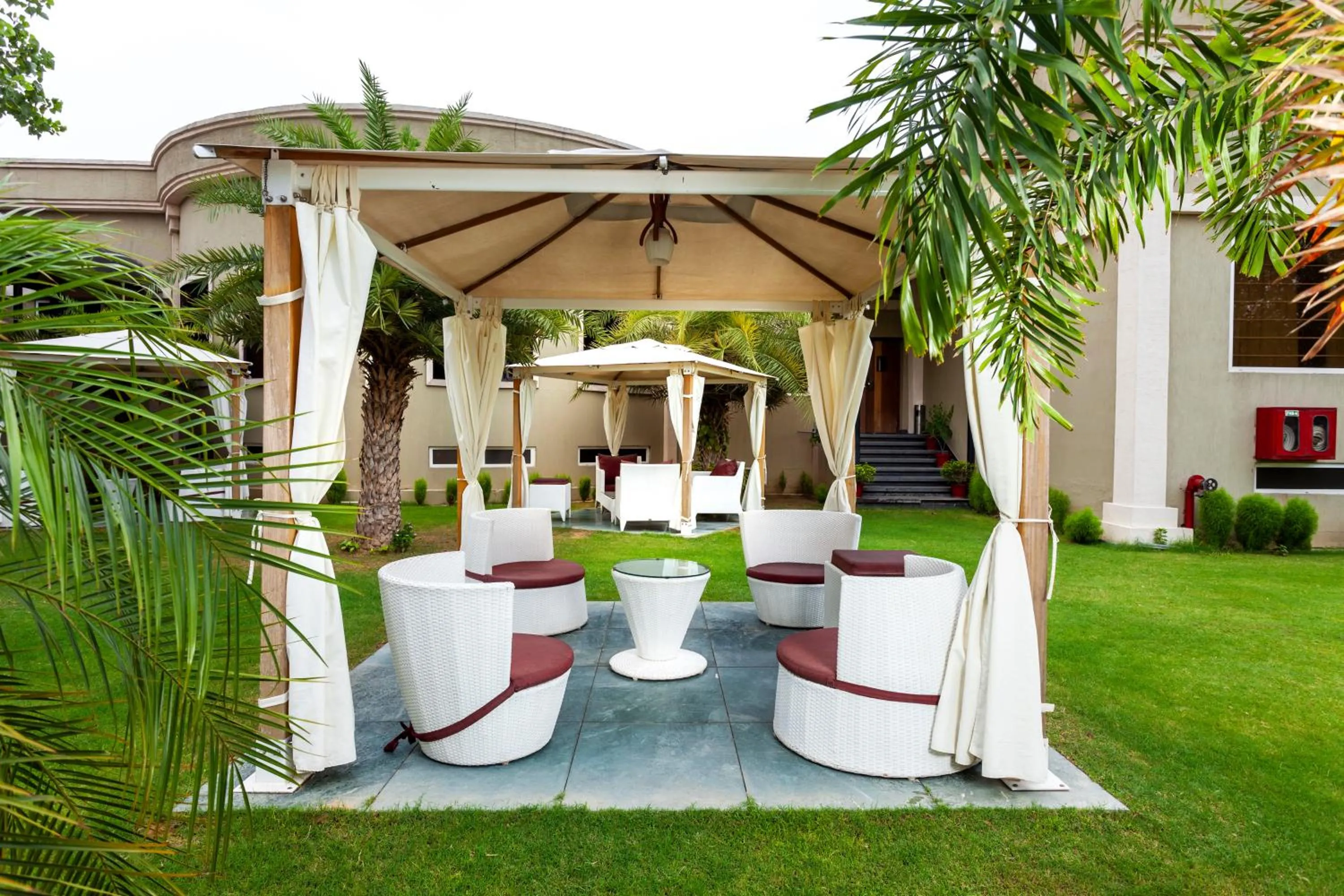 Inner courtyard view in Atrio by Devam