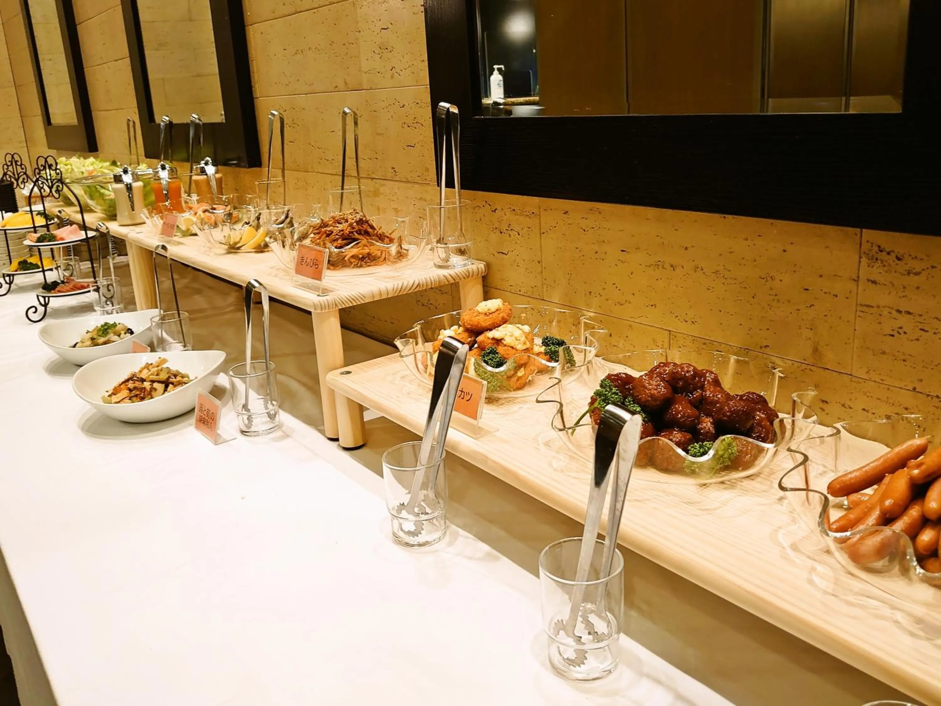 Food in Green Rich Hotel Matsue Ekimae