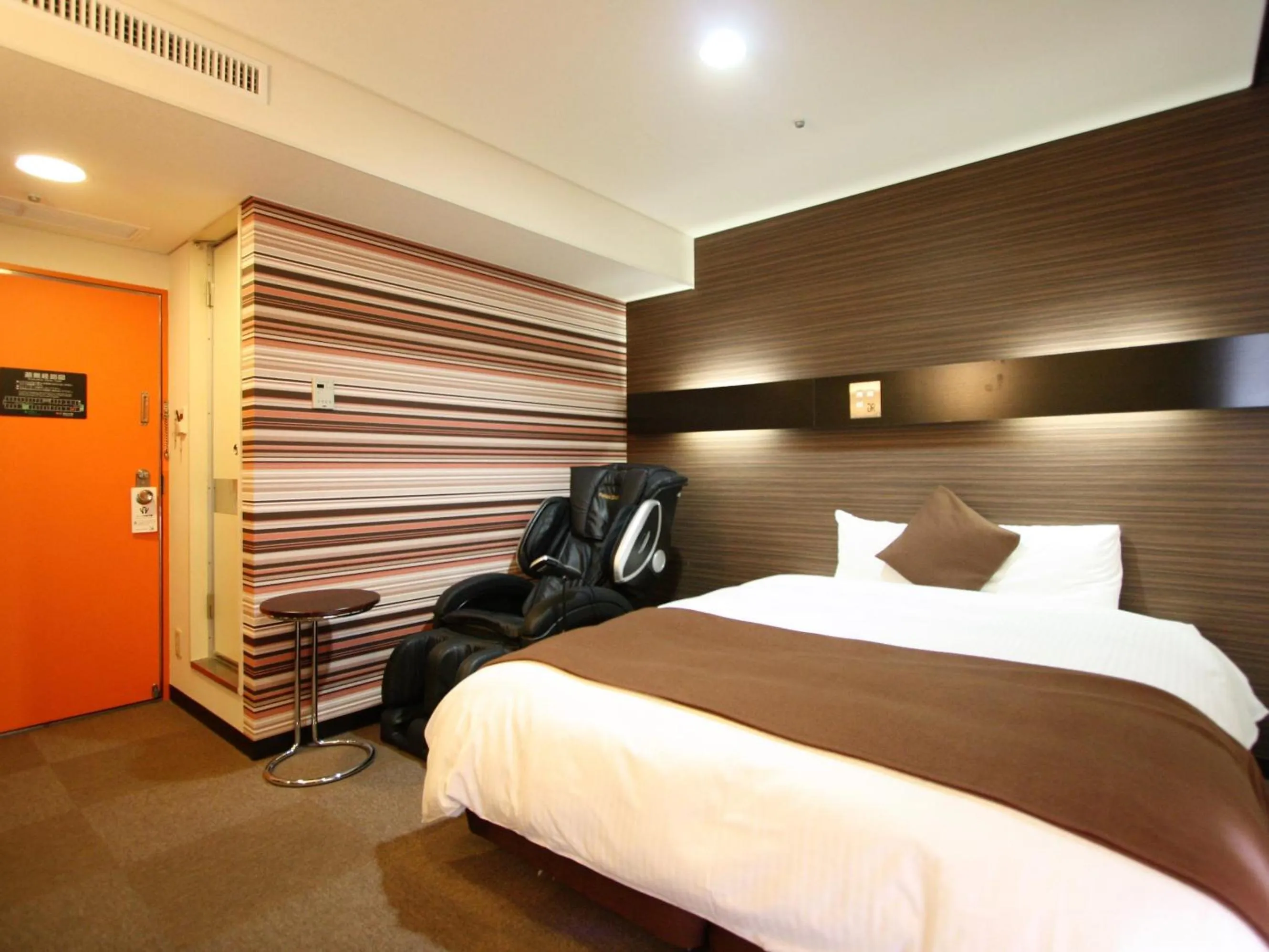 Bed in Green Rich Hotel Matsue Ekimae