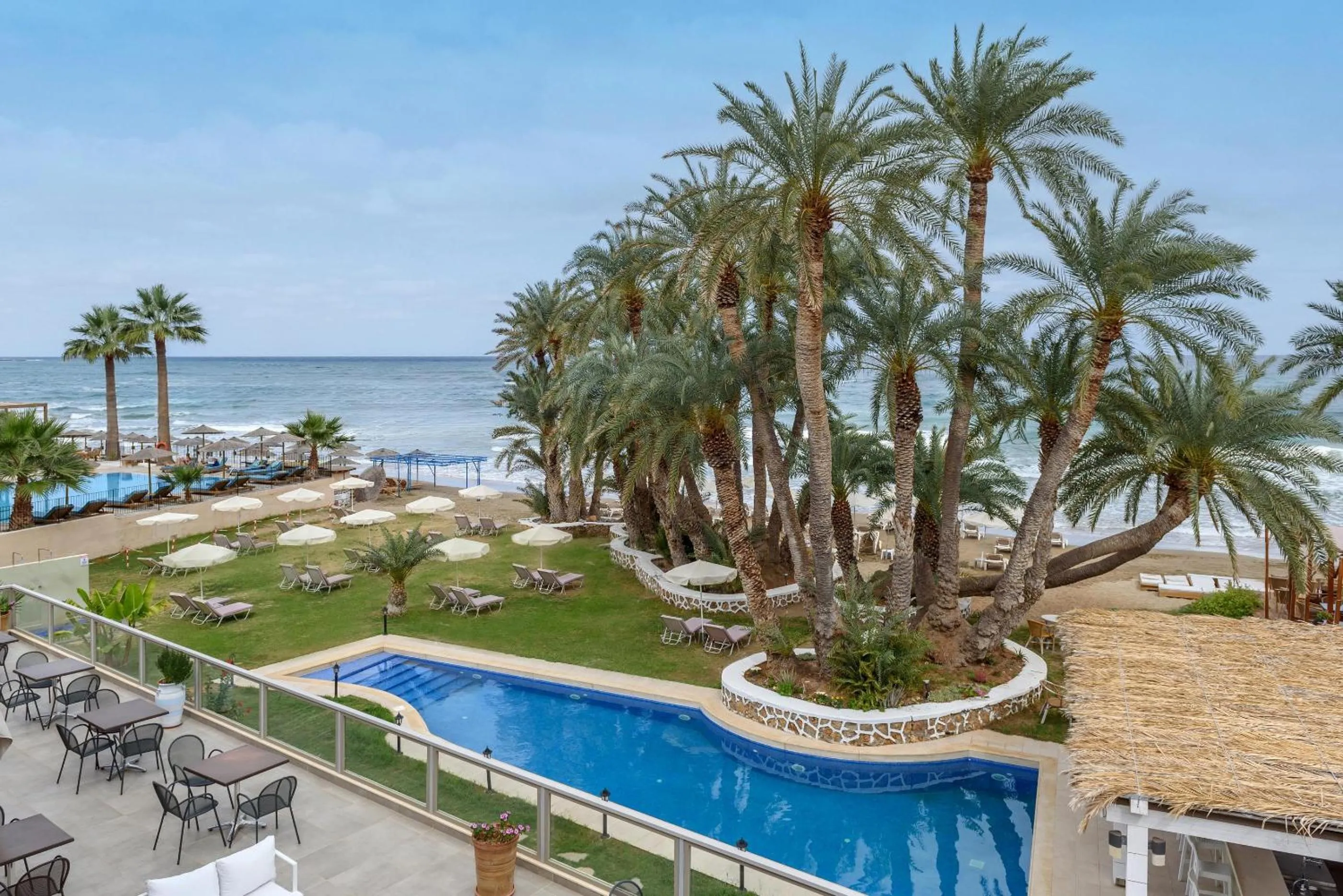 Swimming pool in Zeus Hotels Palm Beach
