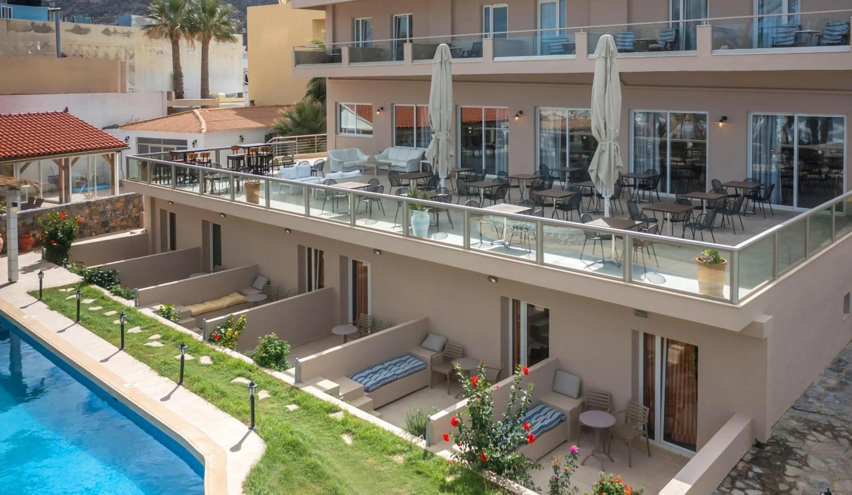 Balcony/Terrace in Zeus Hotels Palm Beach