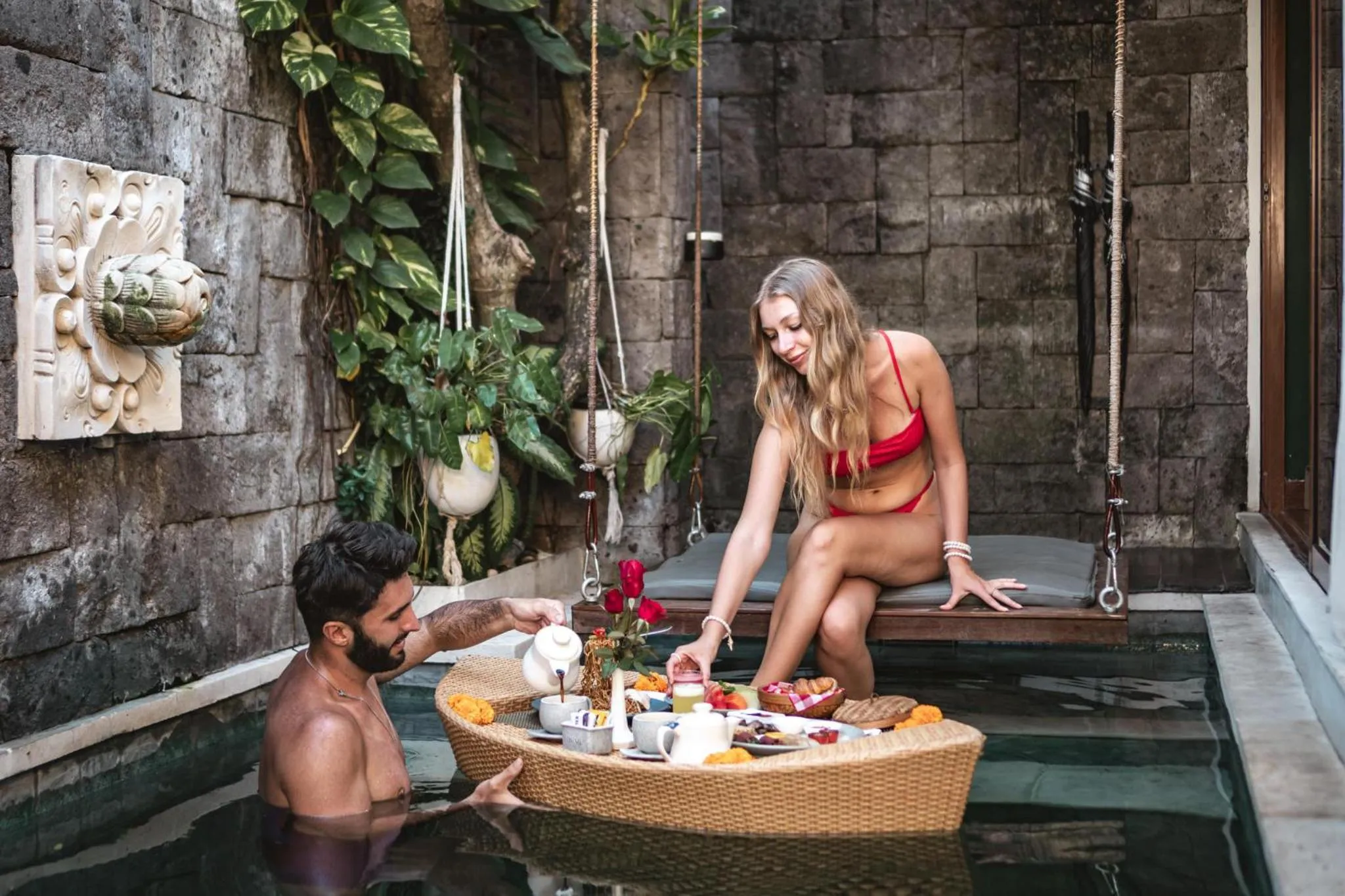 Swimming pool in Ini Vie Villa Seminyak by Ini Vie Hospitality