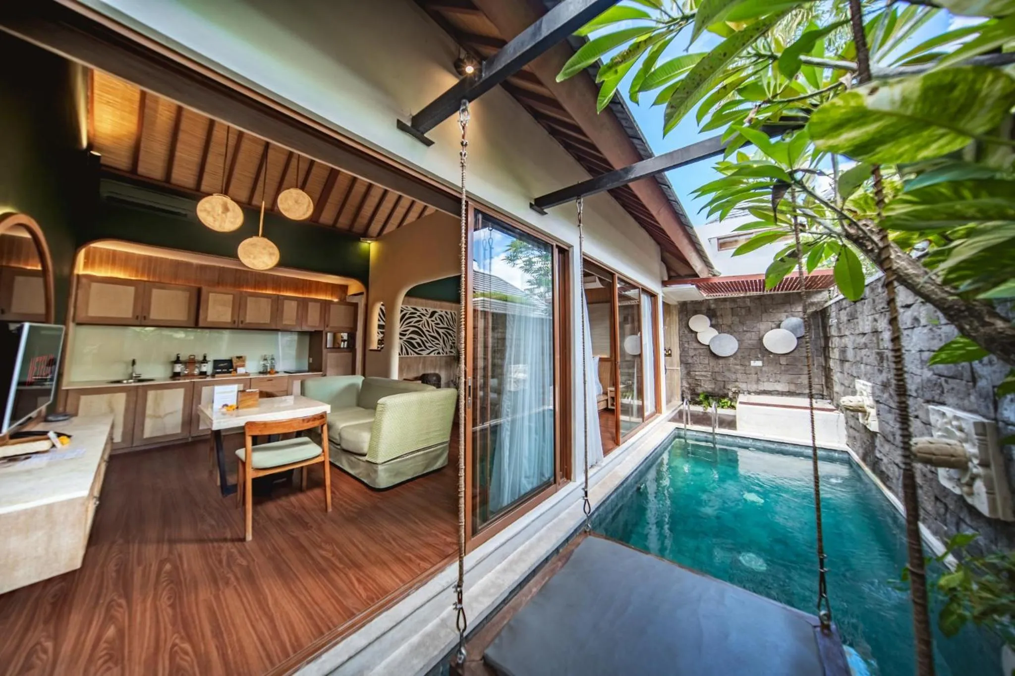 Swimming pool in Ini Vie Villa Seminyak by Ini Vie Hospitality