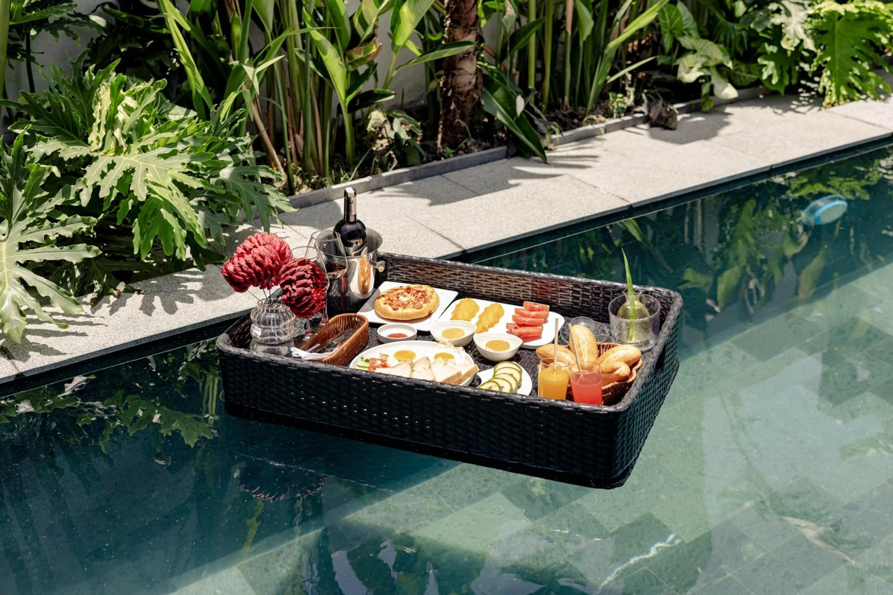 Swimming pool in AN Retreats Ninh Binh