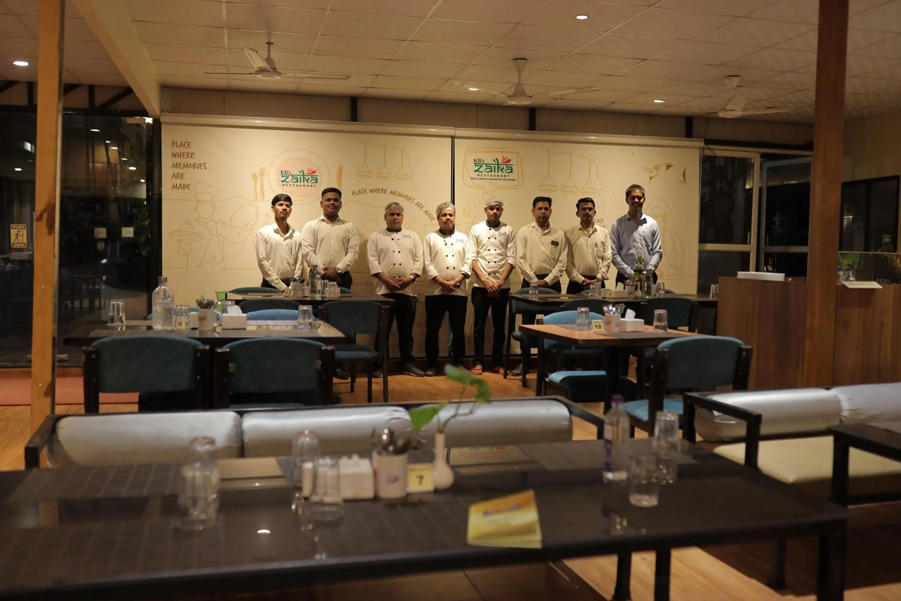 Staff in HOTEL KB's Grand