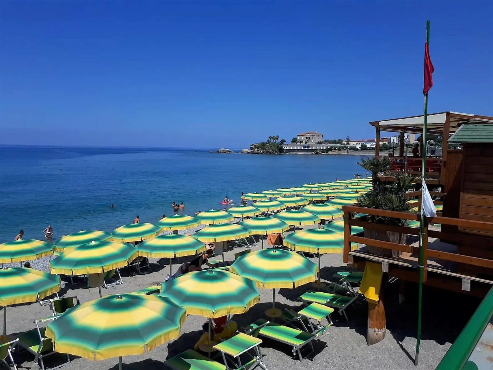 Beach in La Marinella