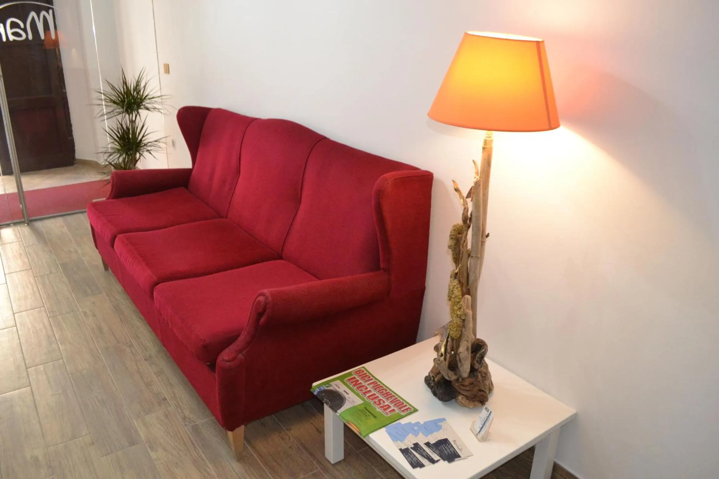 Lobby or reception in La Marinella