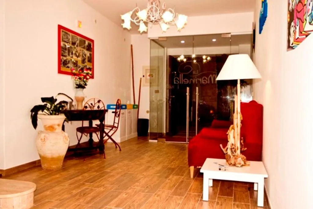 Lobby or reception in La Marinella