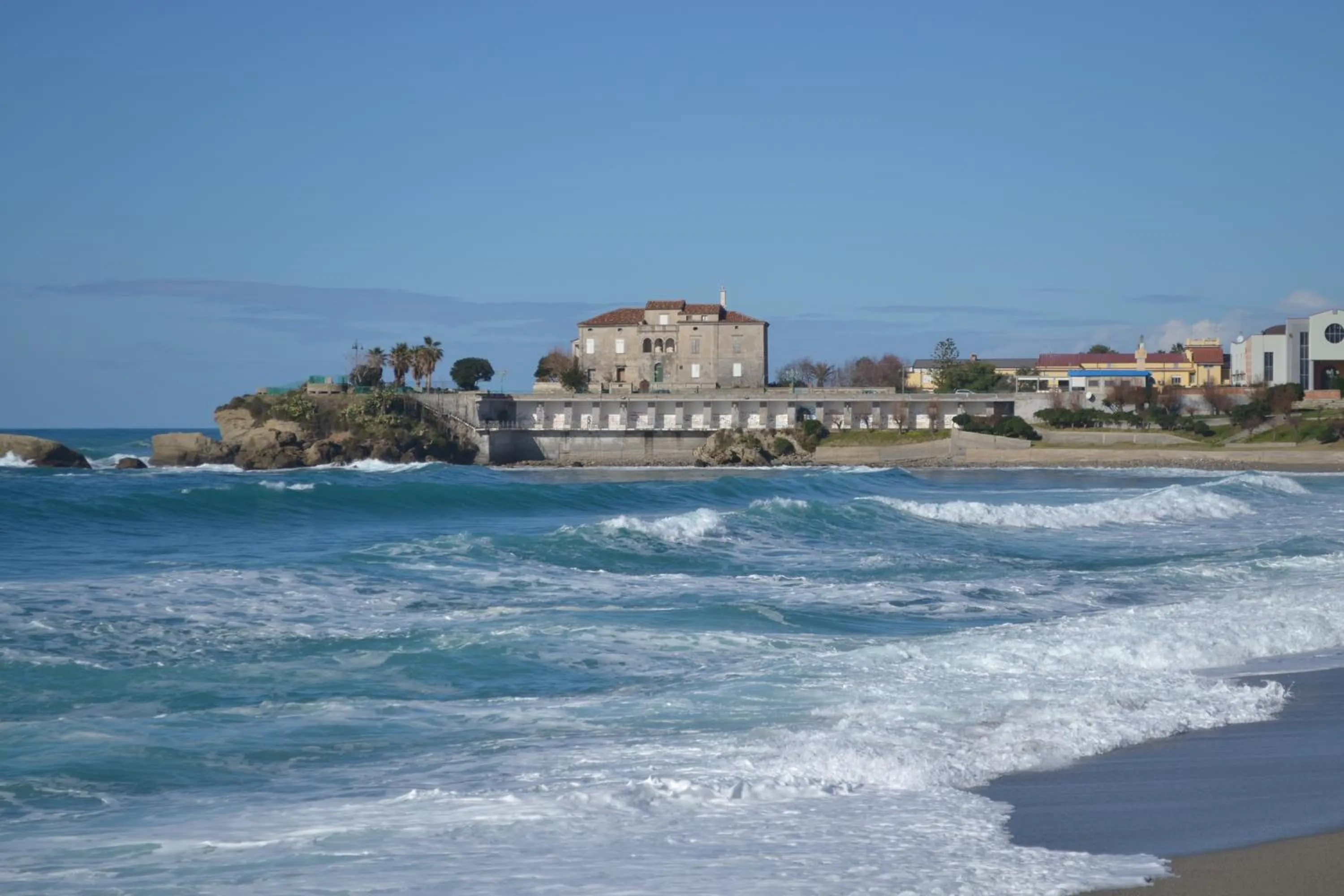 Beach in La Marinella