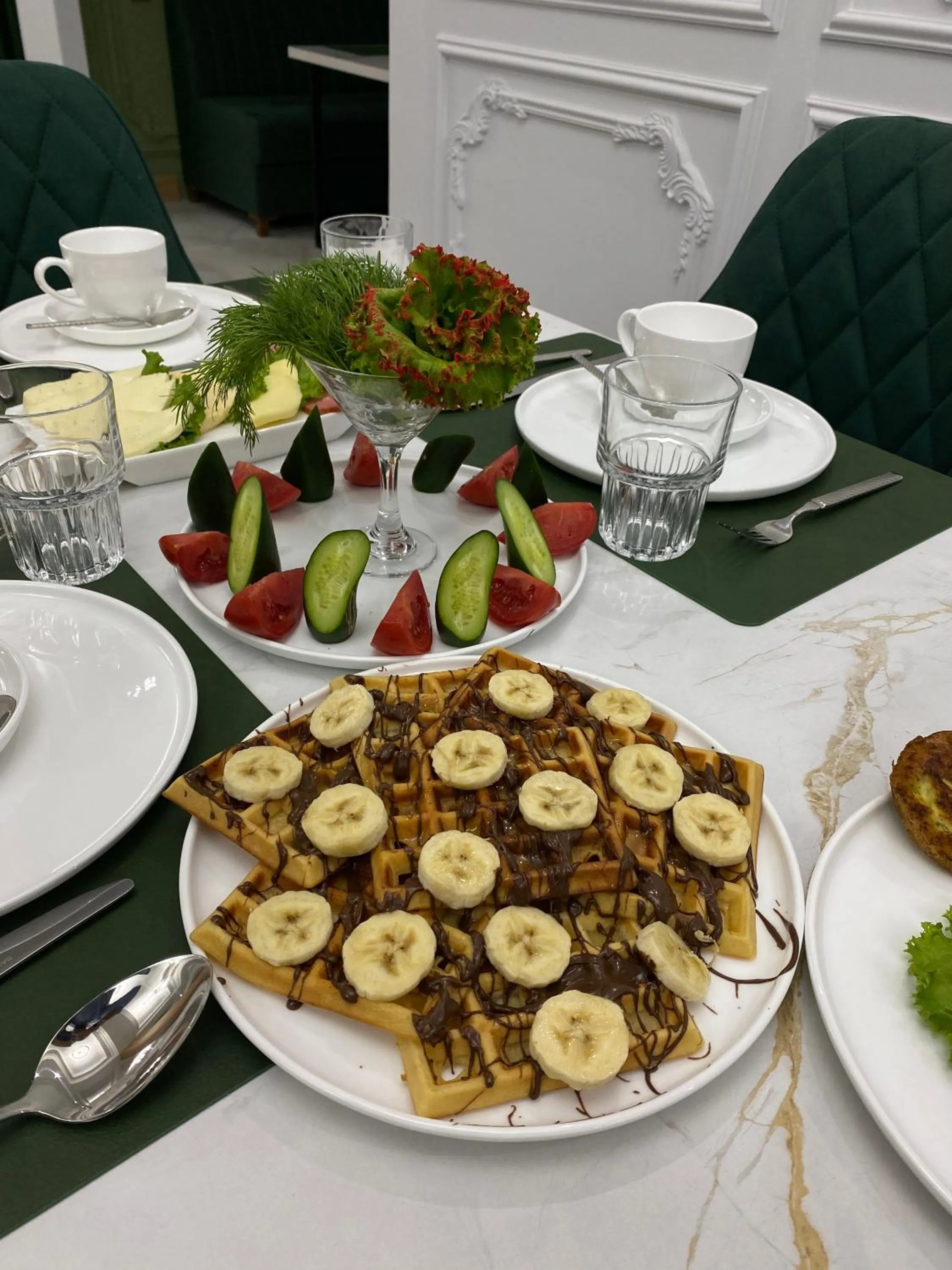 Breakfast in Nizamov Hotel