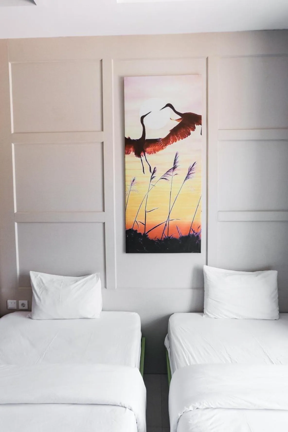 Bed in Trix House Malang