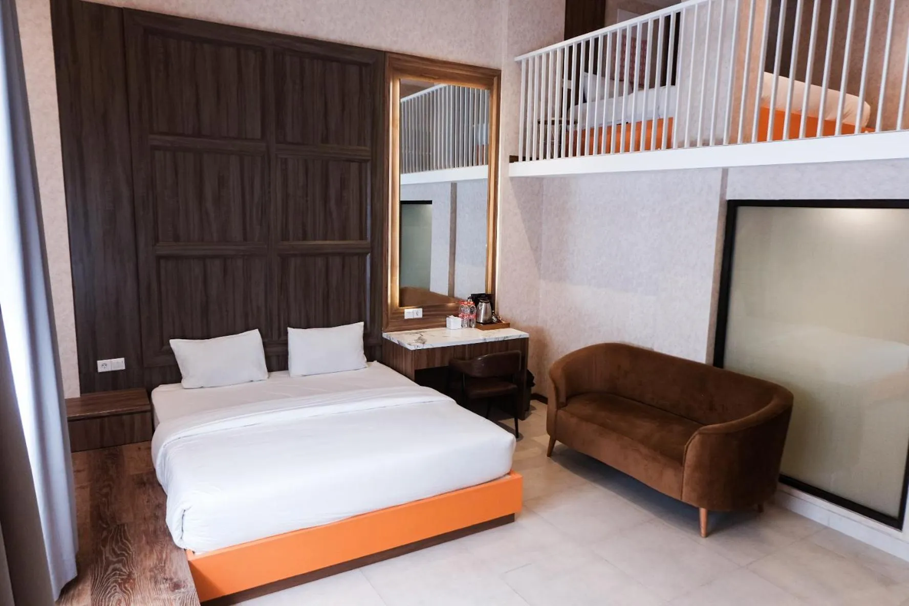 Bedroom, Bed in Trix House Malang