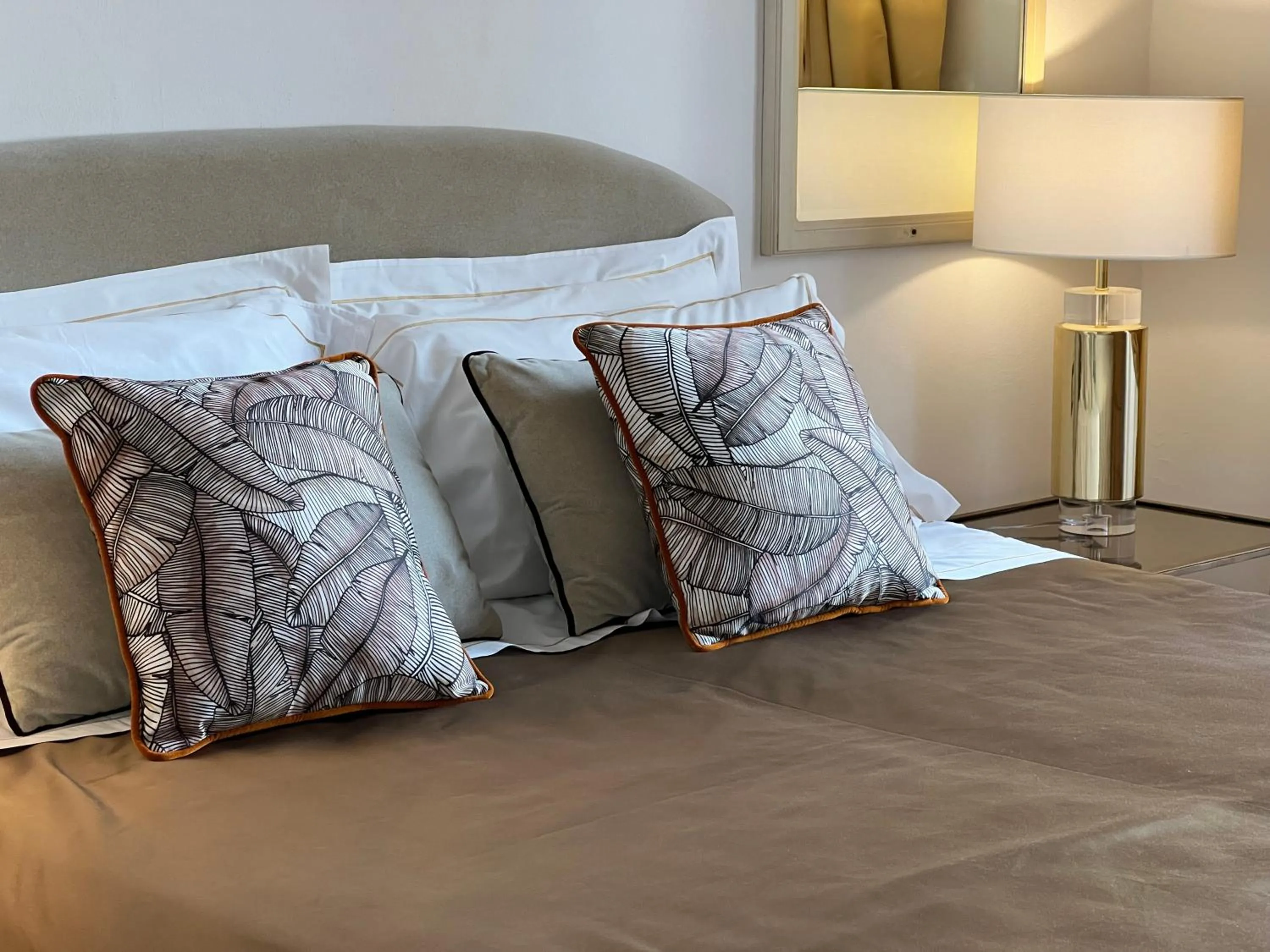 Bed in Hotel Villani