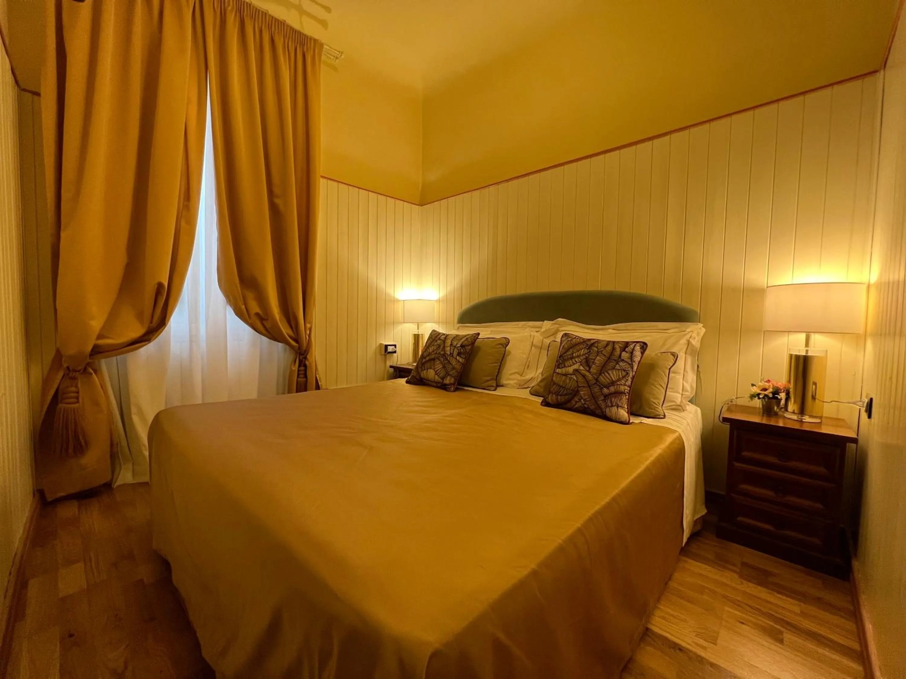 Bedroom, Bed in Hotel Villani