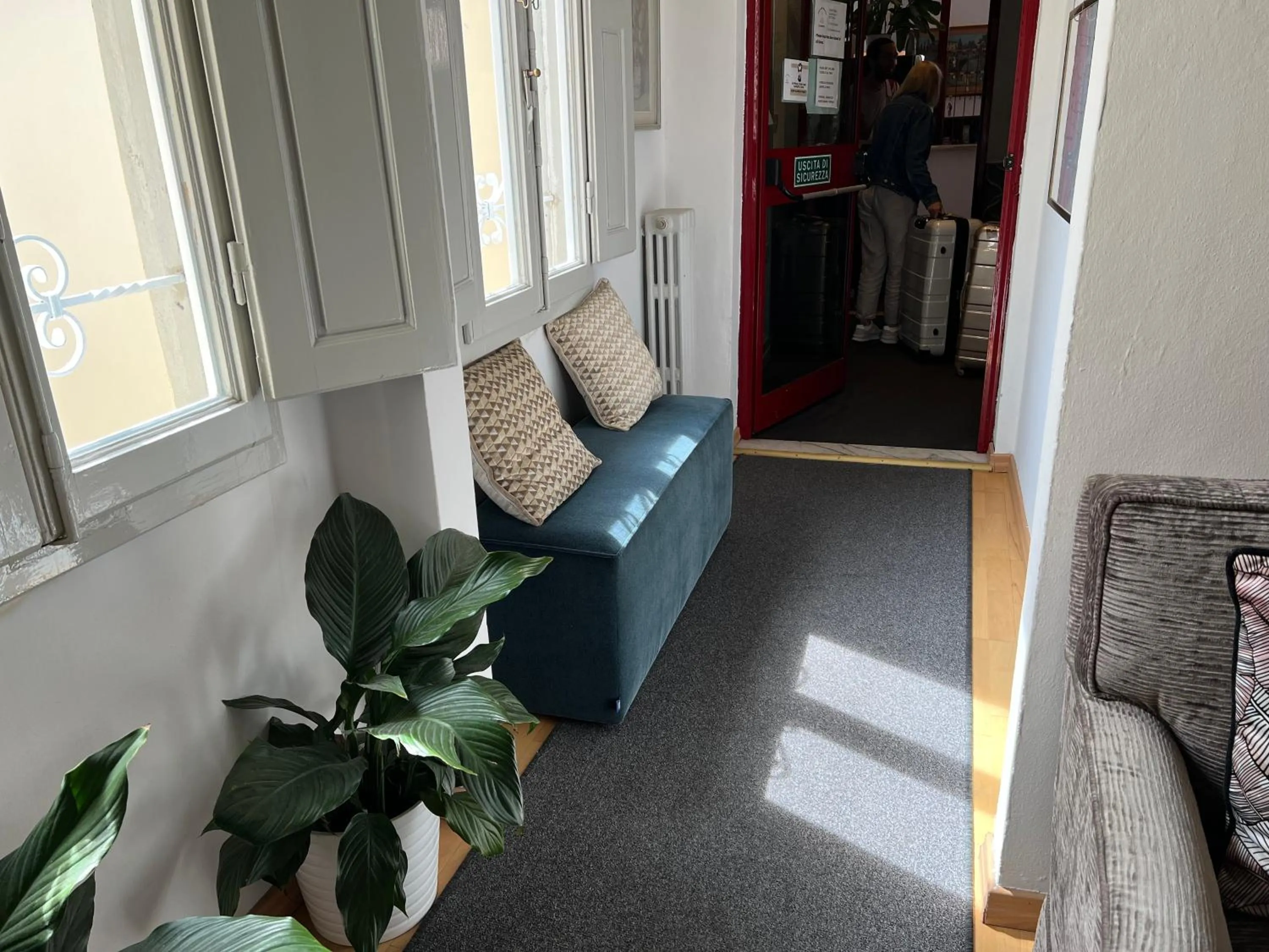 Decorative detail in Hotel Villani