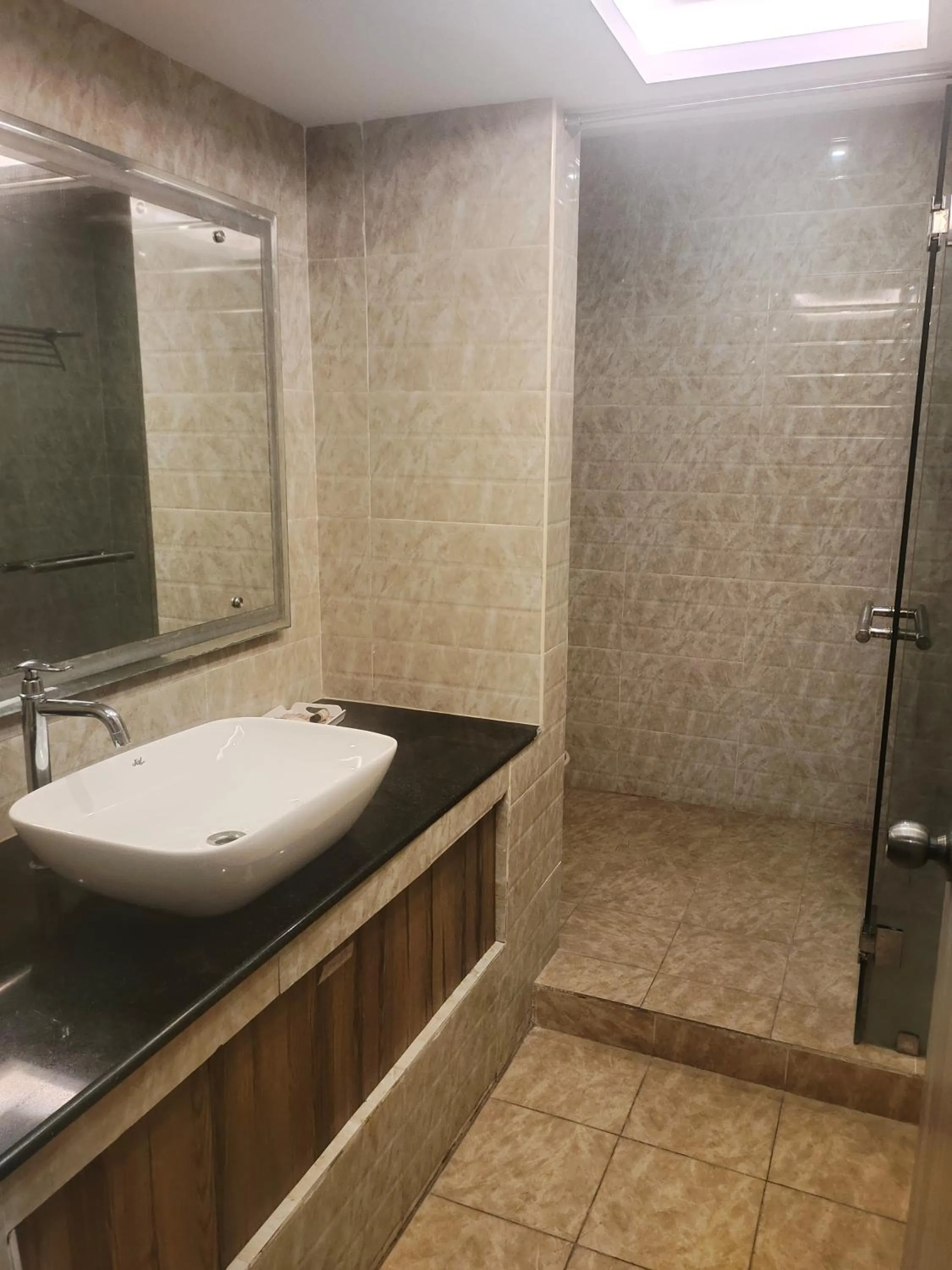 Bathroom in Monarch Express, Sri City