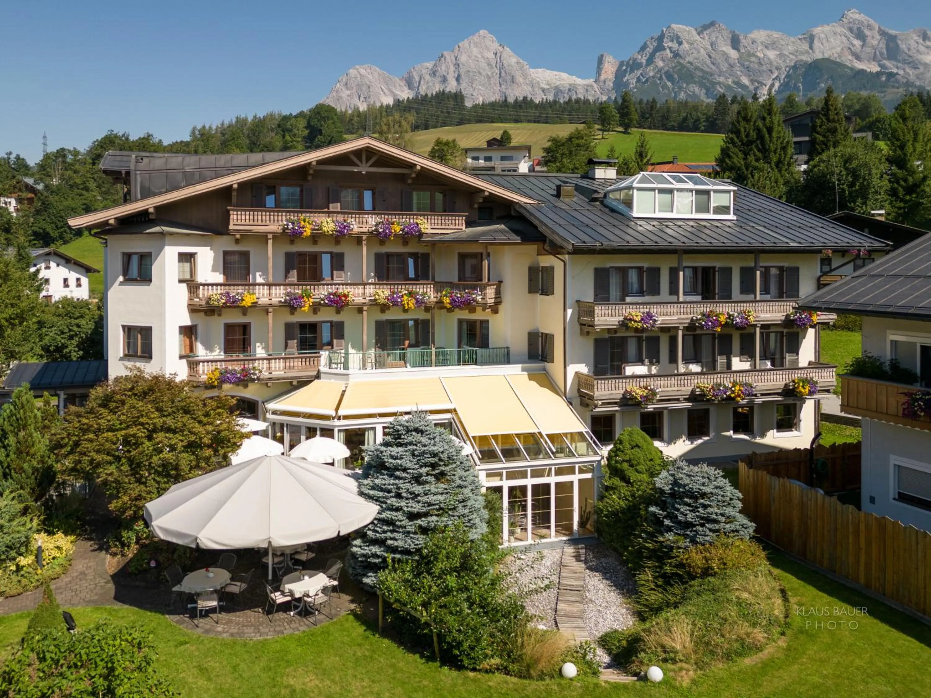 Property building in Hotel Edelweiss