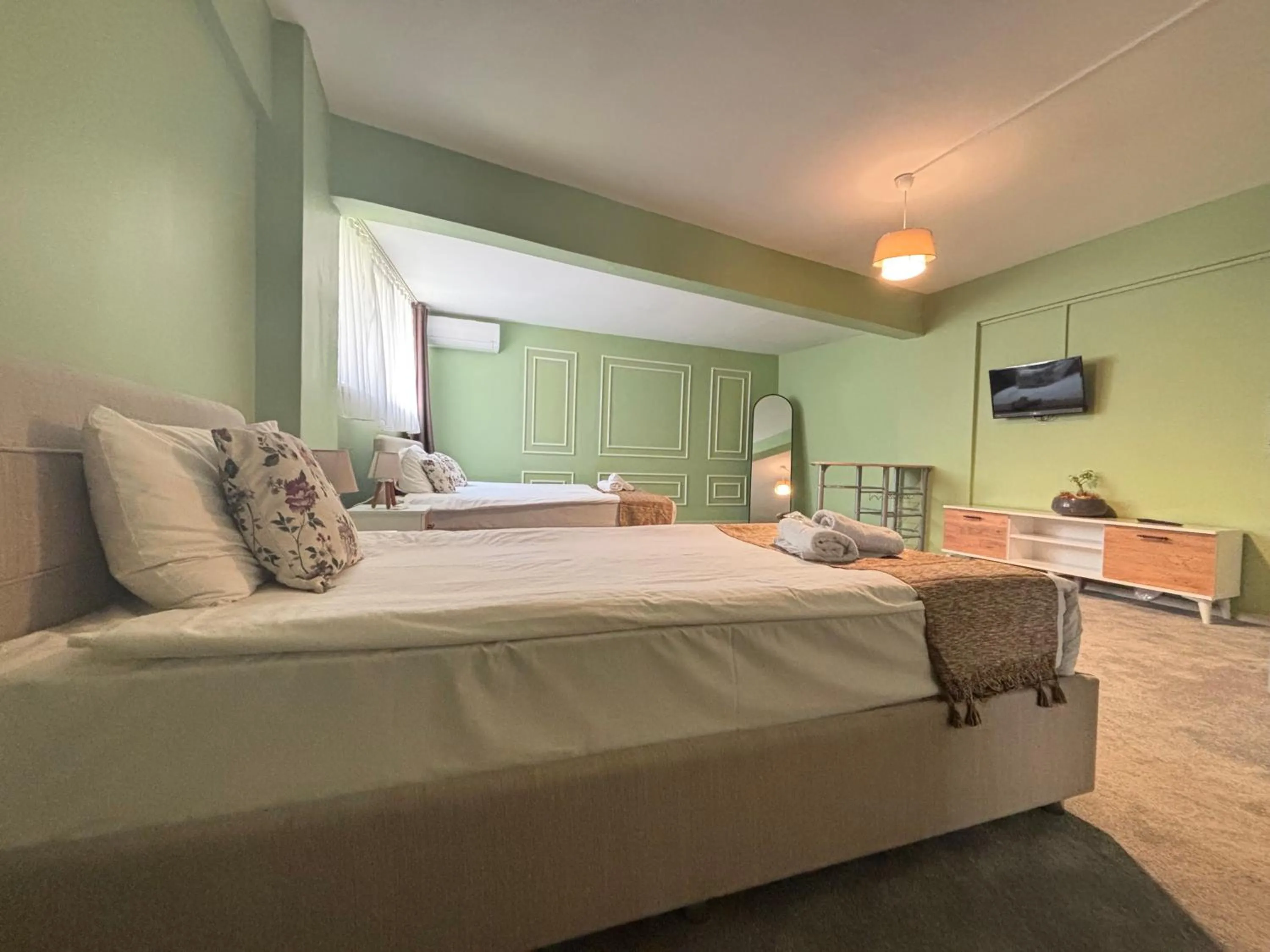 Bed in Oban Suites Istanbul