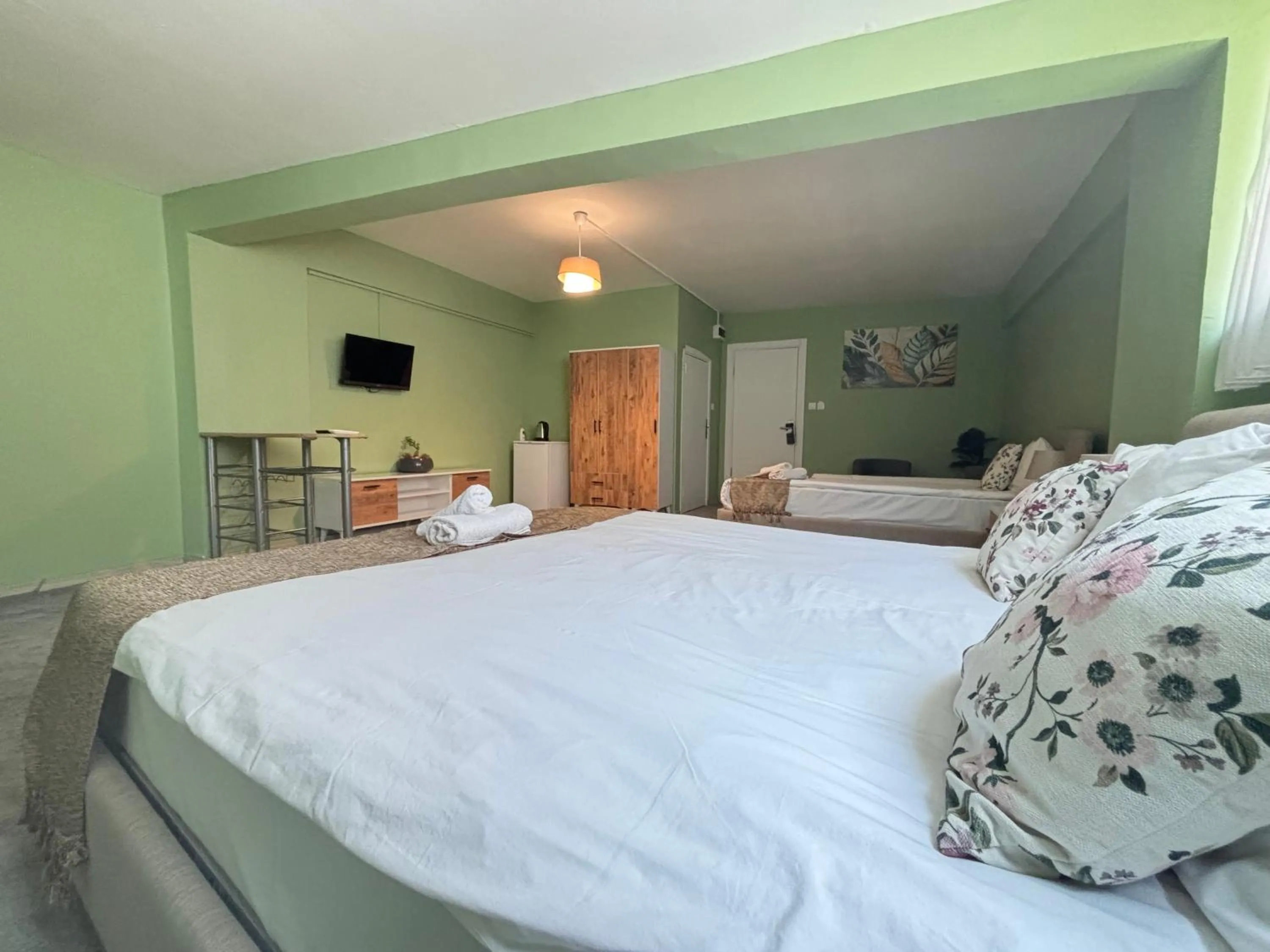 Bed in Oban Suites Istanbul