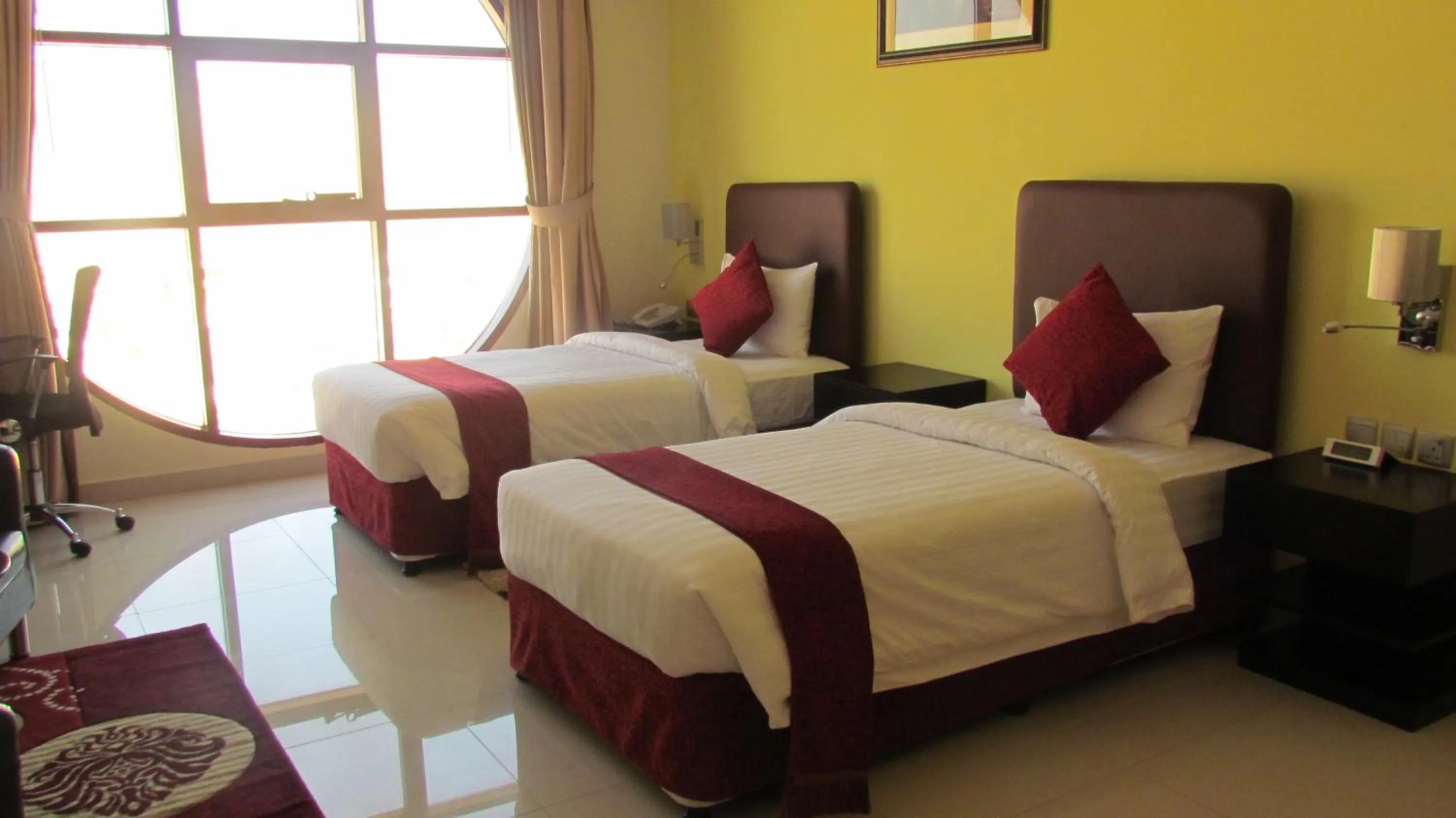 bunk bed in Mirage Hotel Al Aqah