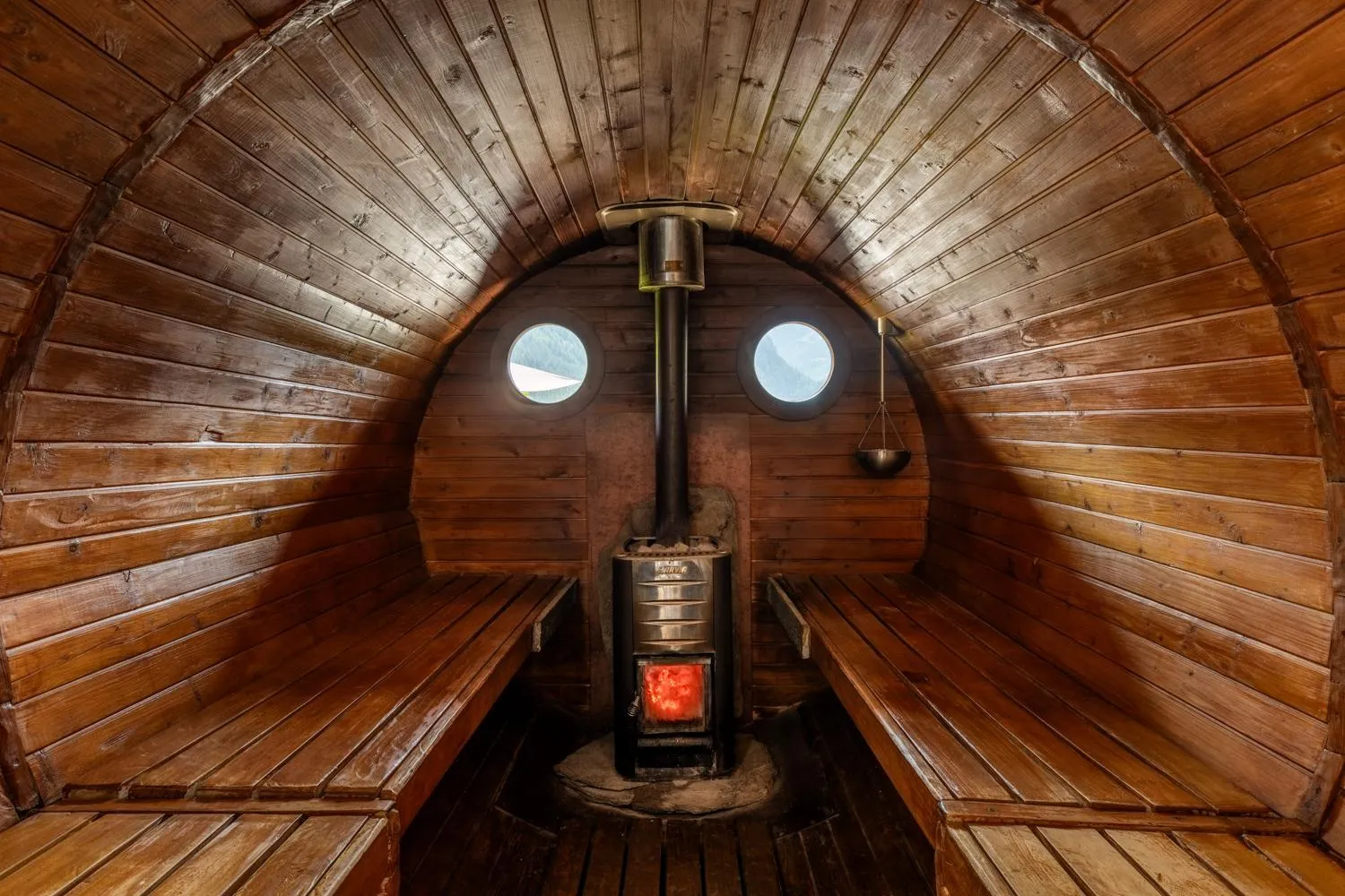 Sauna in Brieis Relais Alpino