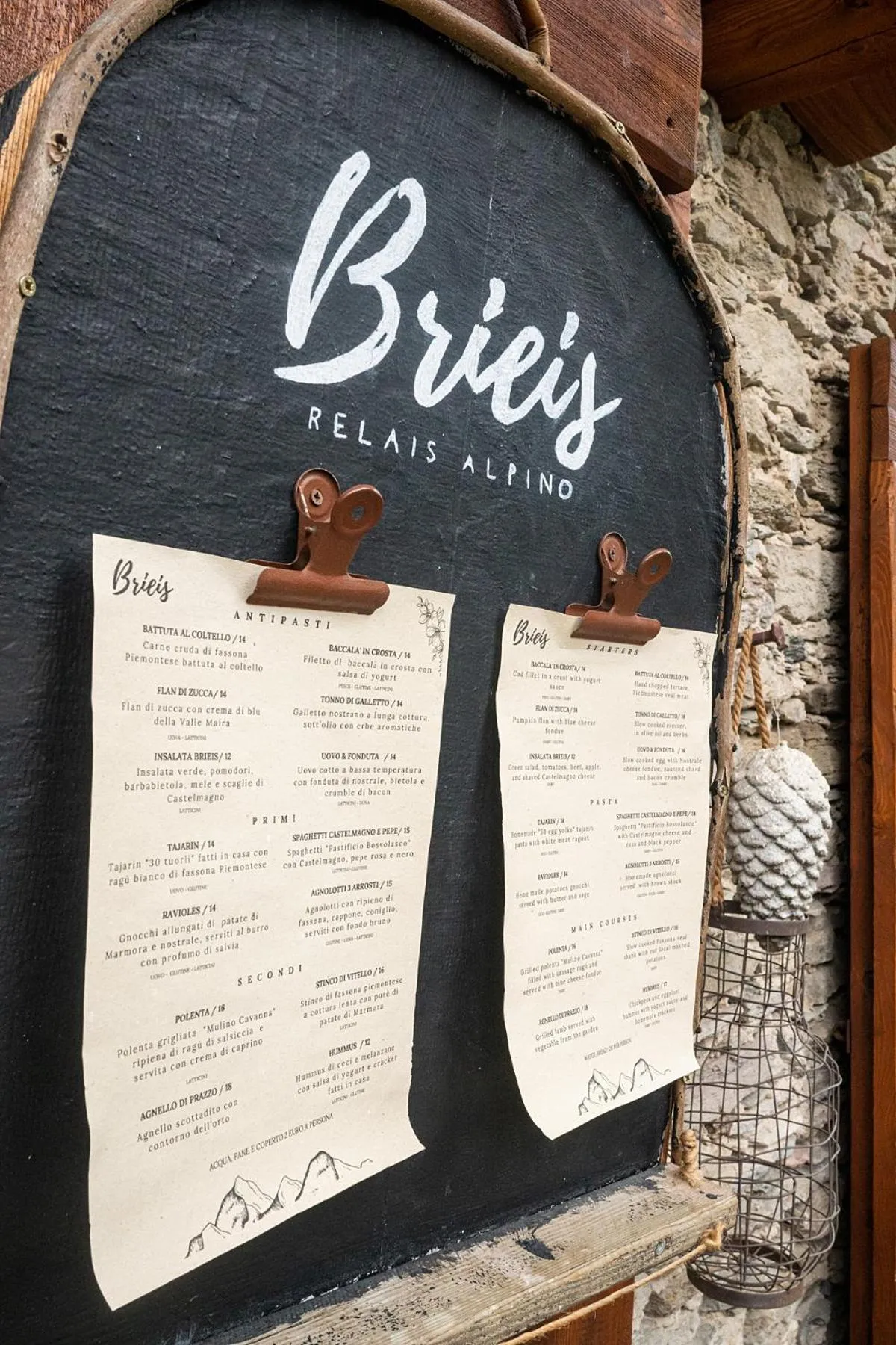 Restaurant/places to eat in Brieis Relais Alpino