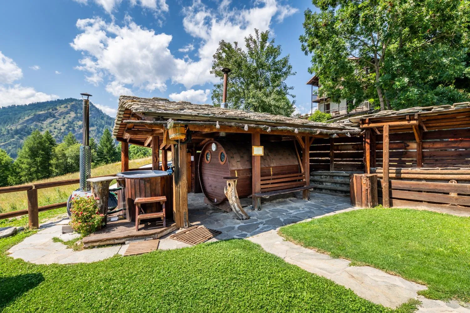 Spa and wellness centre/facilities in Brieis Relais Alpino