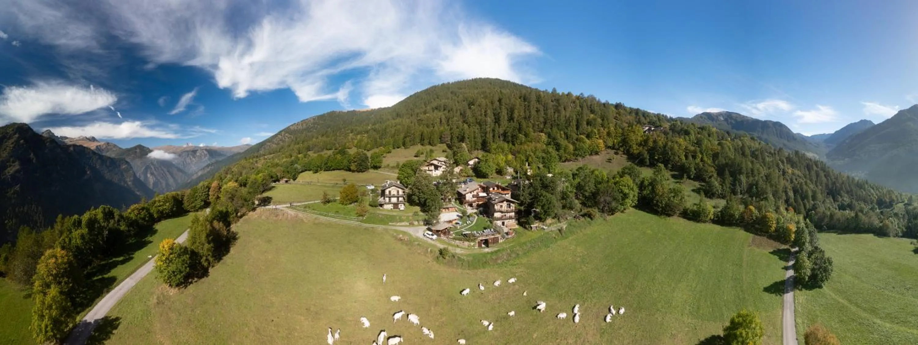 Natural landscape in Brieis Relais Alpino