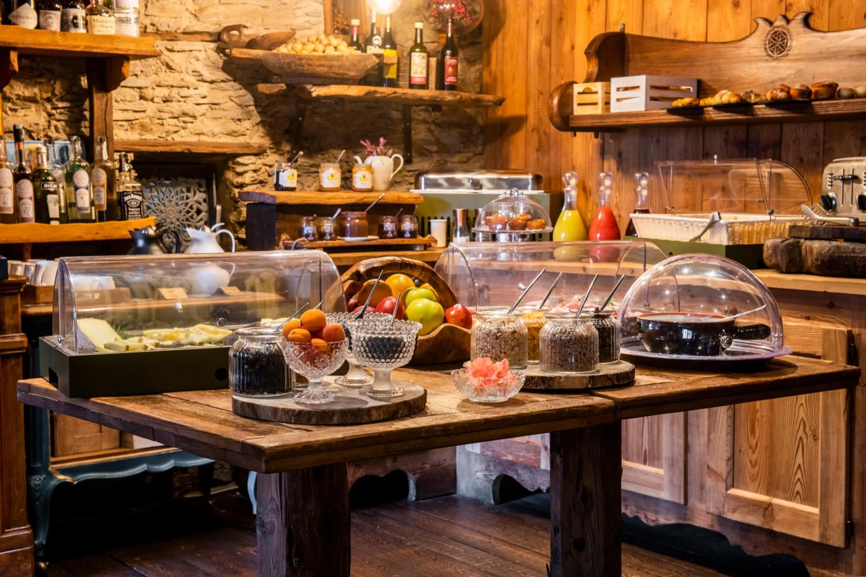 Breakfast in Brieis Relais Alpino