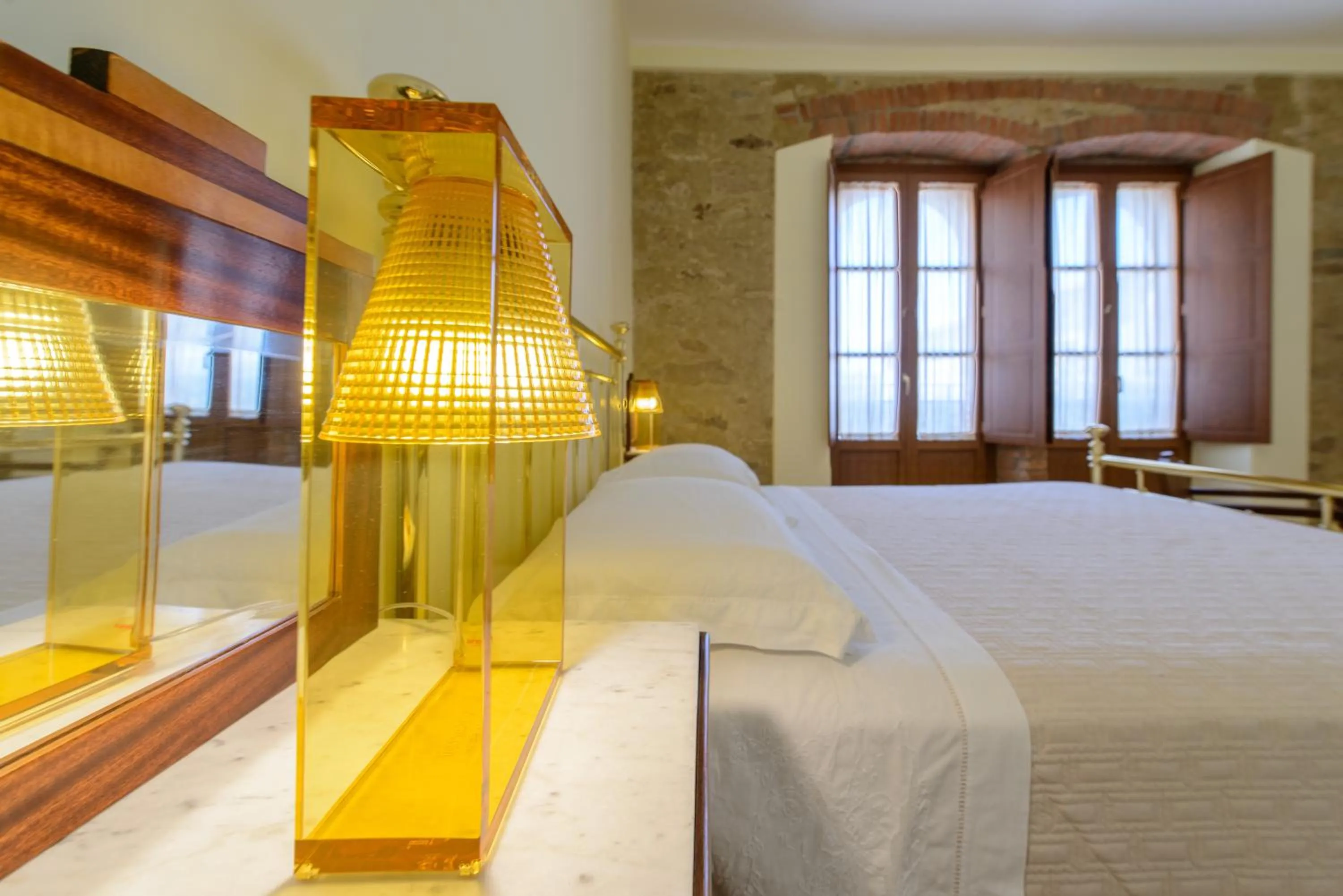 Bed in La Bifora b&b