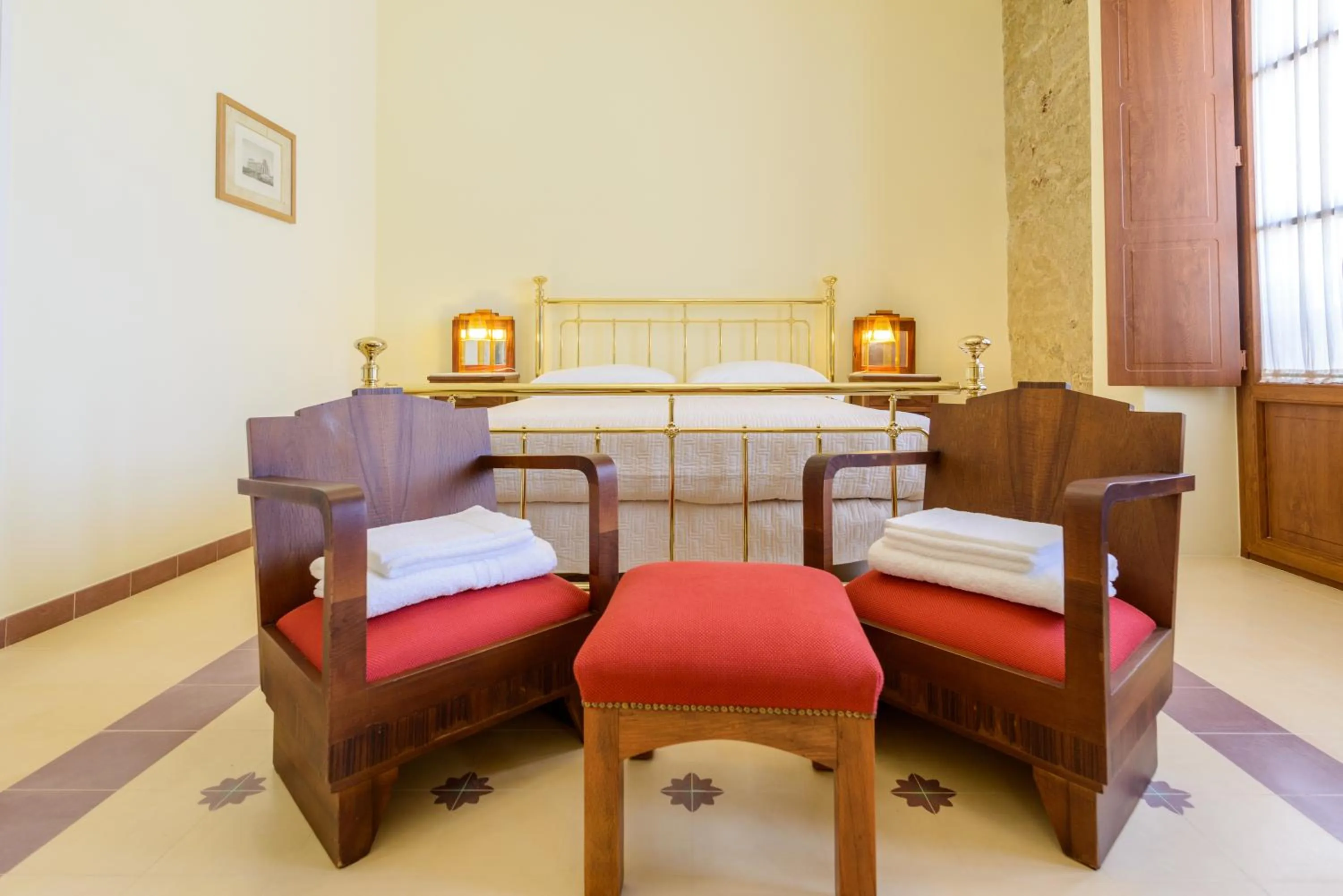 Bed in La Bifora b&b